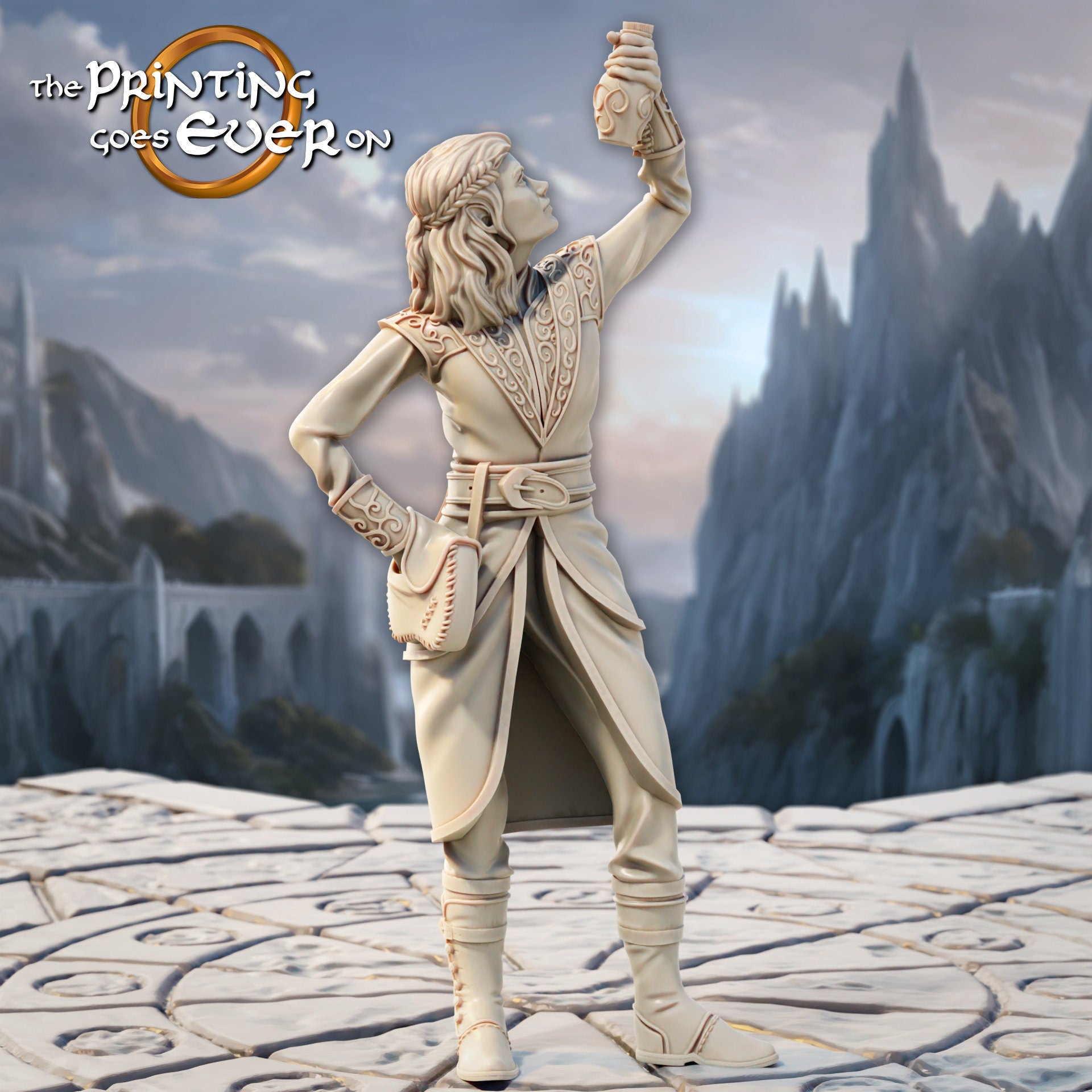 Silver Shore Elven Healers 28mm miniatures dnd fantasy miniatures dungeons and dragons miniatures painting wargaming miniatures tabletop