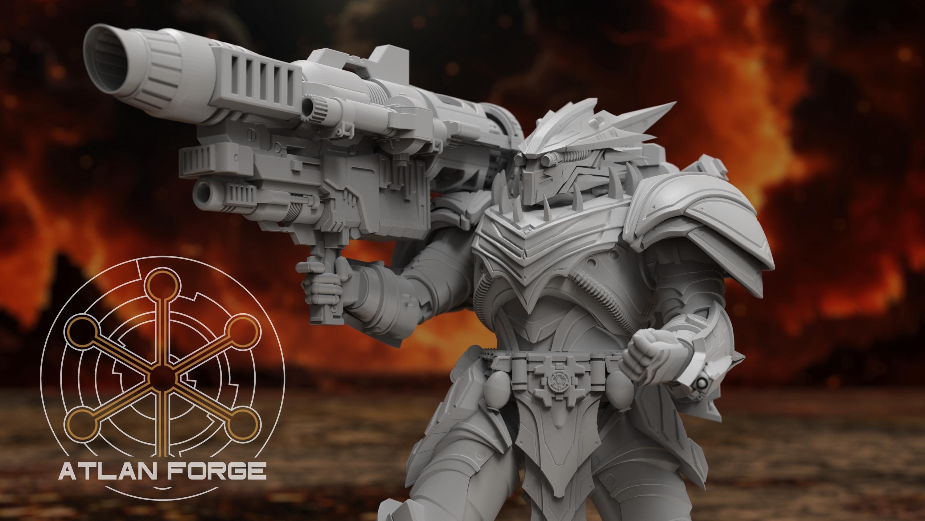 Dragon Knights Incinerators 32mm sci-fi fantasy miniature tabletop games grimdark RPGs dnd wargaming miniature dungeons and dragons painting