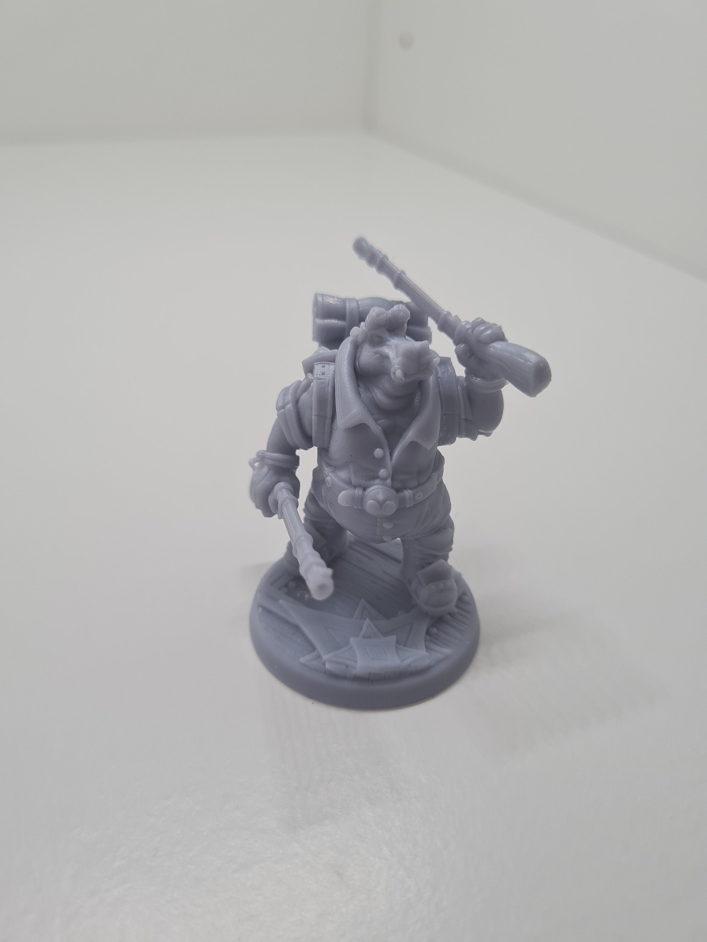 Hippo Moon Travelers Tabletop RPG Wargames Fantasy D&D 32mm scale Miniature
