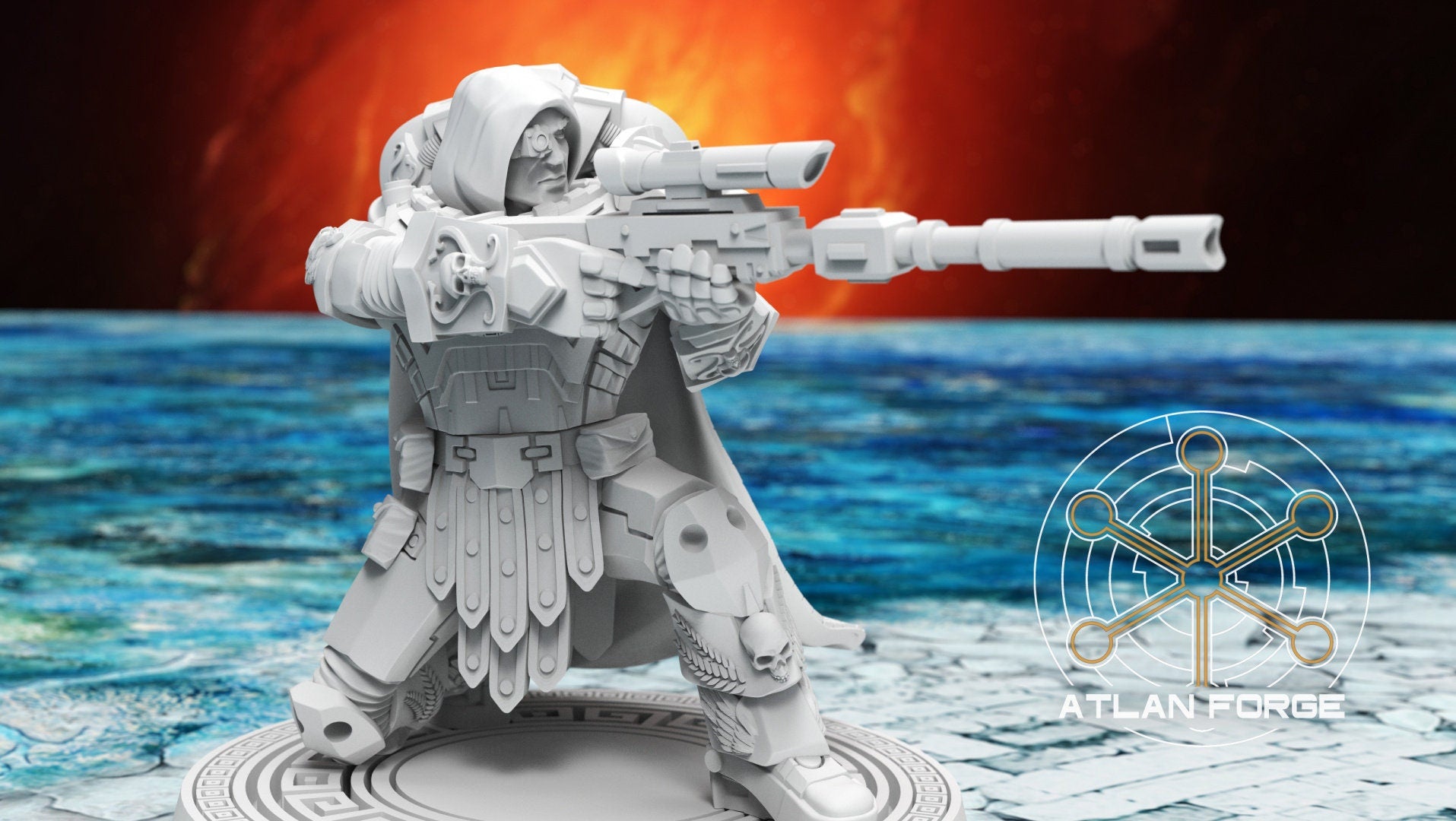Minoan Snipers 32mm miniatures grimdark fantasy miniature dnd wargaming miniature dungeons and dragons gift RPG tabletop minis