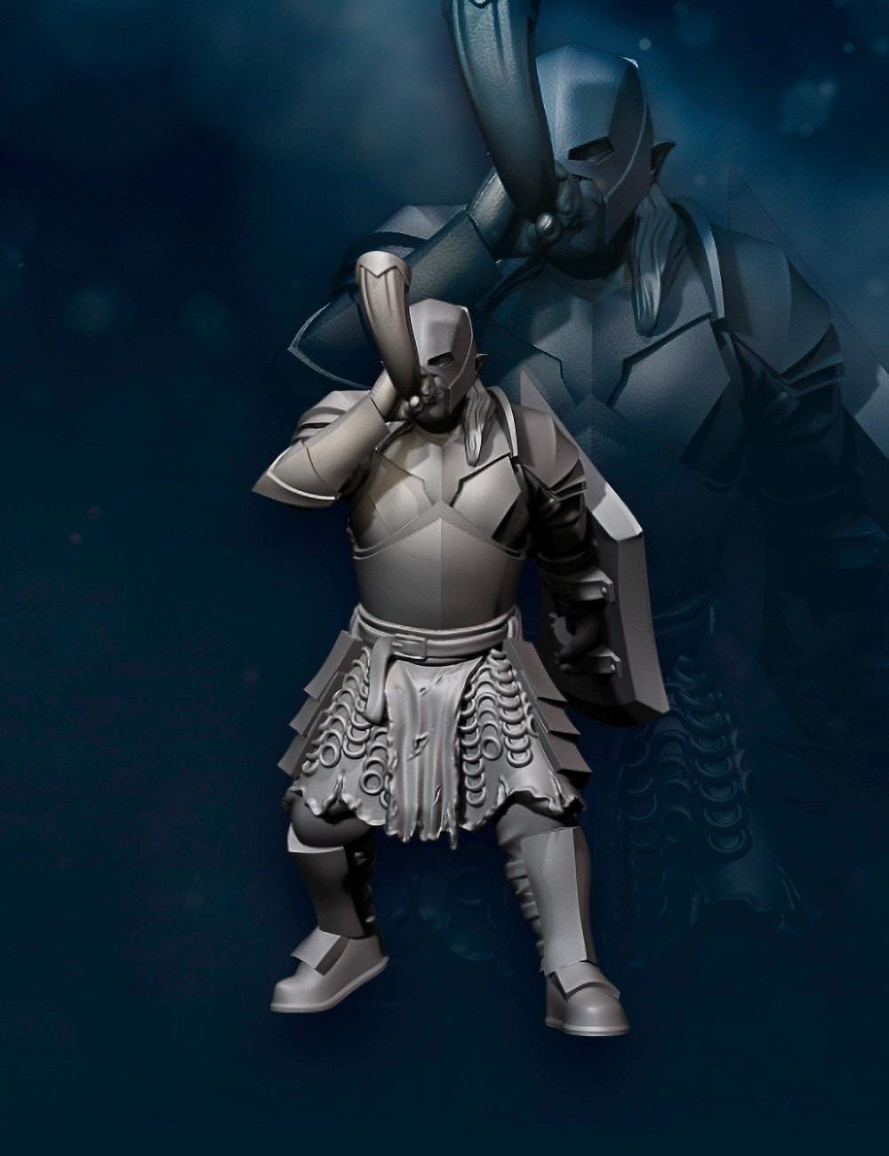 musician horn super orcs 28mm miniatures dnd fantasy miniatures dungeons and dragons minis wargaming miniatures tabletop wargames miniature