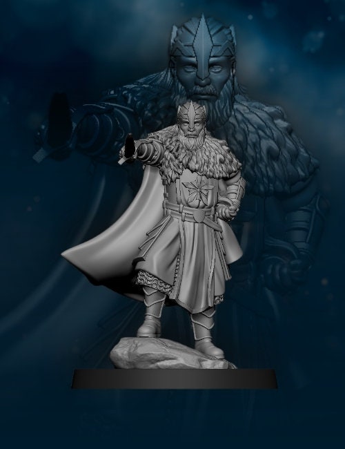 North human king 28mm miniatures dnd minis fantasy miniatures dungeons and dragons miniatures painting wargaming miniatures tabletop