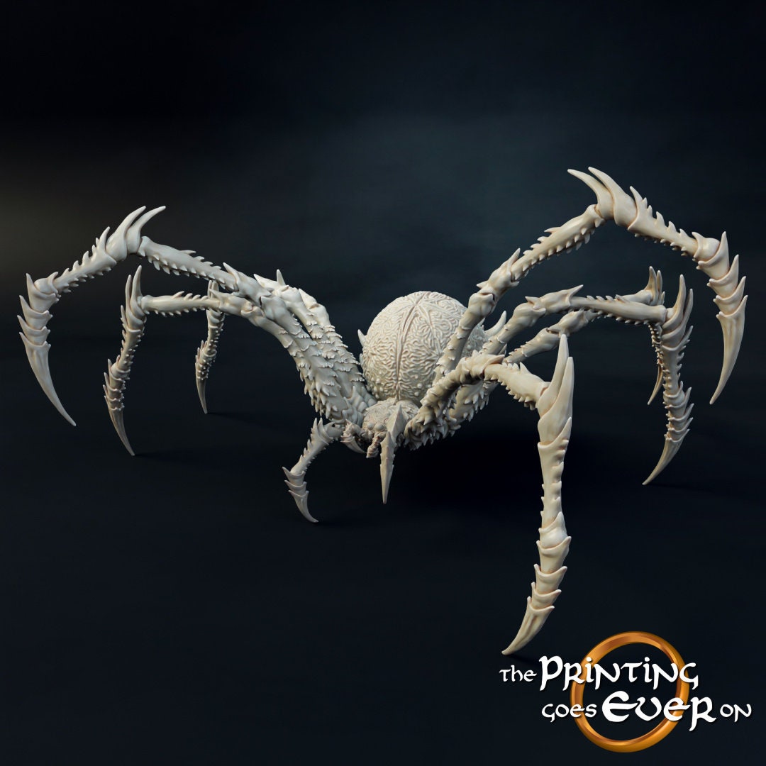 Spider Brood Mother 28mm miniatures dnd minis fantasy miniatures dungeons and dragons miniatures for painting wargaming miniatures tabletop