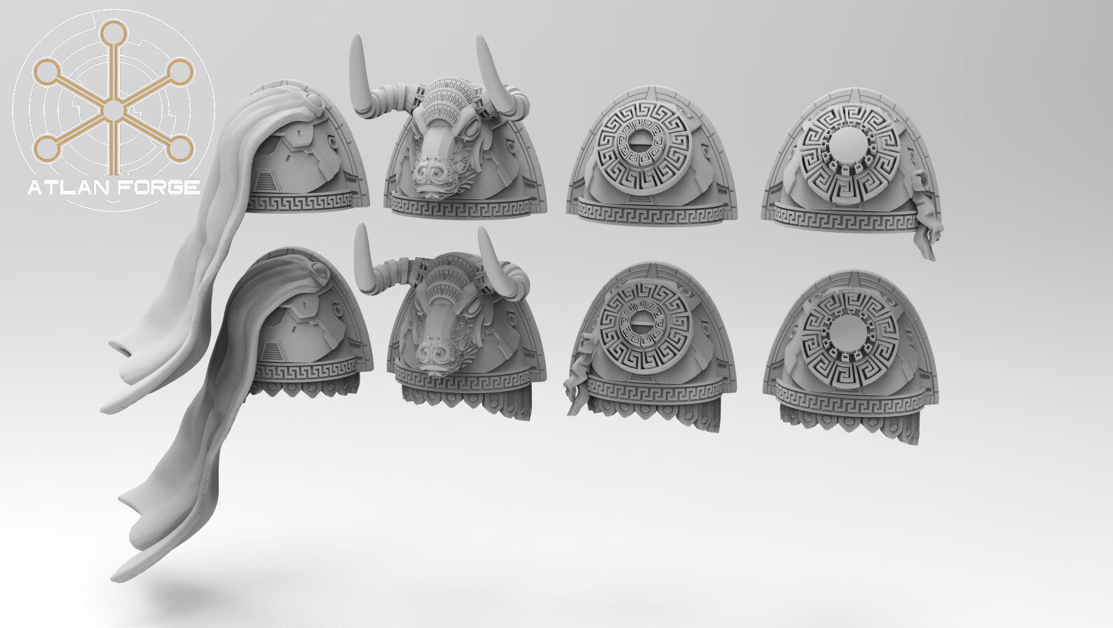 Minoan Assault Myrmidons grimdark fantasy miniature dnd wargaming miniature dungeons and dragons painting gift RPG tabletop minis