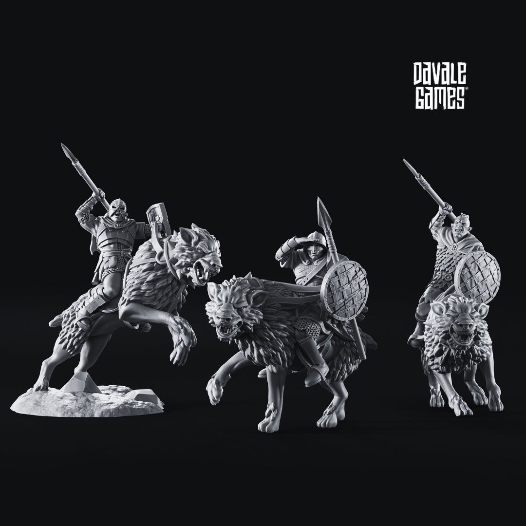 Dark City of Morlok Legion 28mm Resin Miniatures – Fantasy Orc Army for DnD and Wargaming