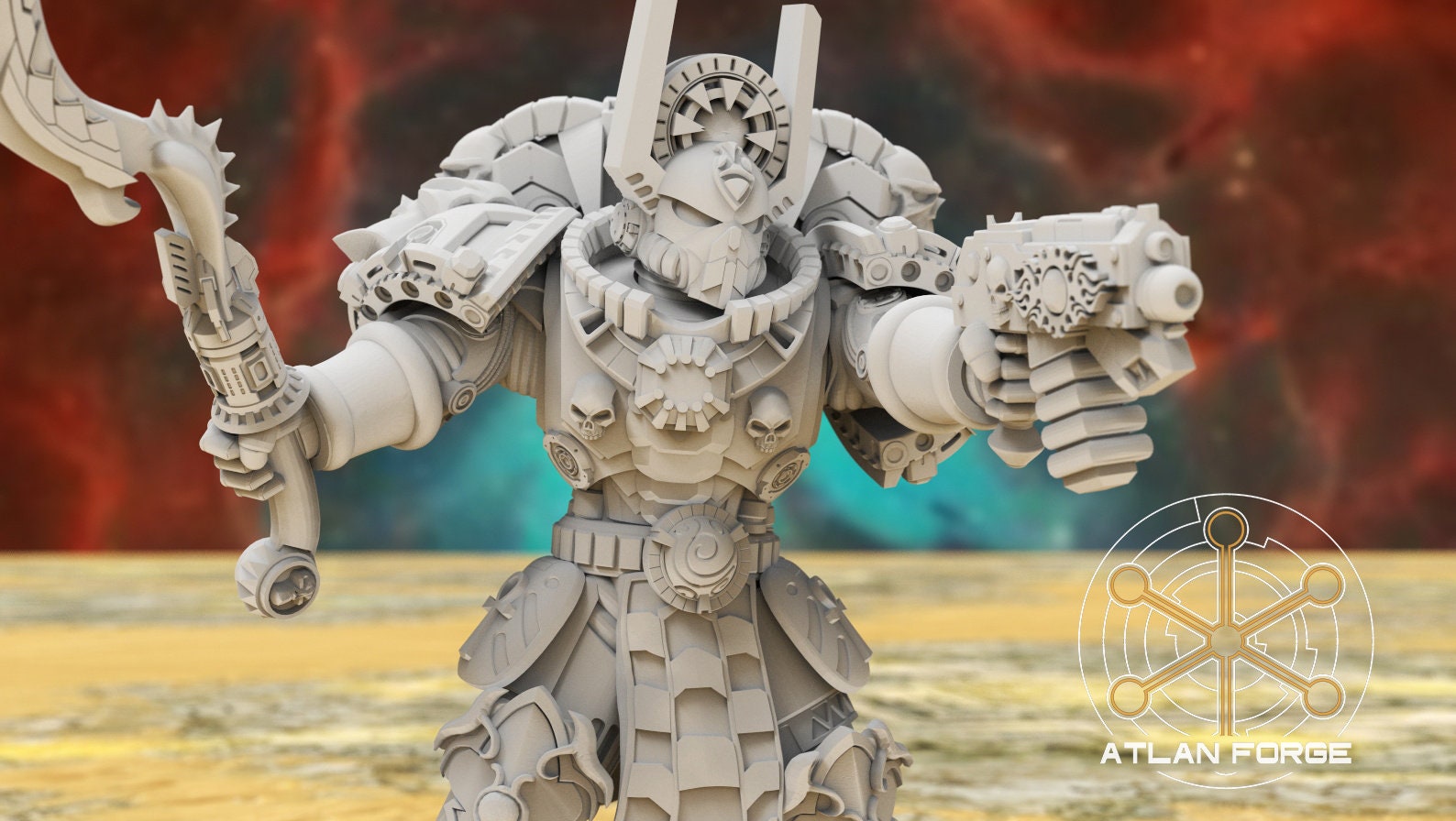 Aegyptian Shield Guard grimdark fantasy miniature dnd wargaming miniature dungeons and dragons painting gift RPG tabletop minis