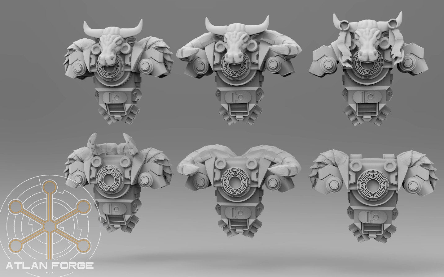 Minoan Bull Riders 32mm wargame miniatures fantasy dnd wargaming minis dungeons and dragons painting gift RPG tabletop minis