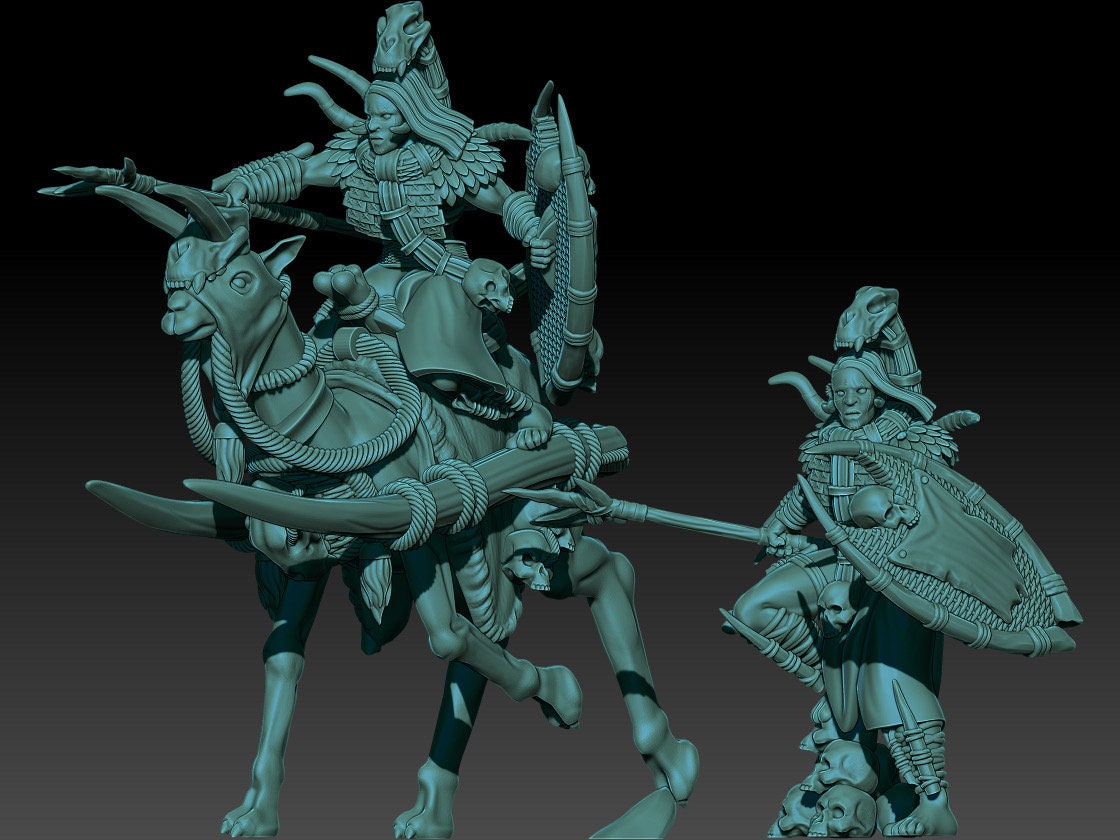 Farsouth Joraxa captain 28mm miniatures dnd minis fantasy miniatures dungeons and dragons miniatures  wargaming miniatures tabletop