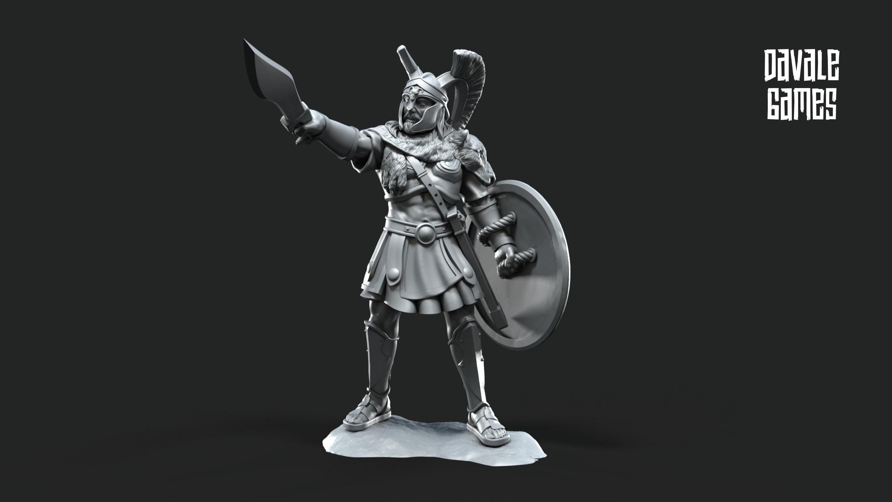 Jason roman warrior 28mm miniatures dnd minis fantasy miniatures dungeons and dragons miniatures painting wargaming miniatures tabletop