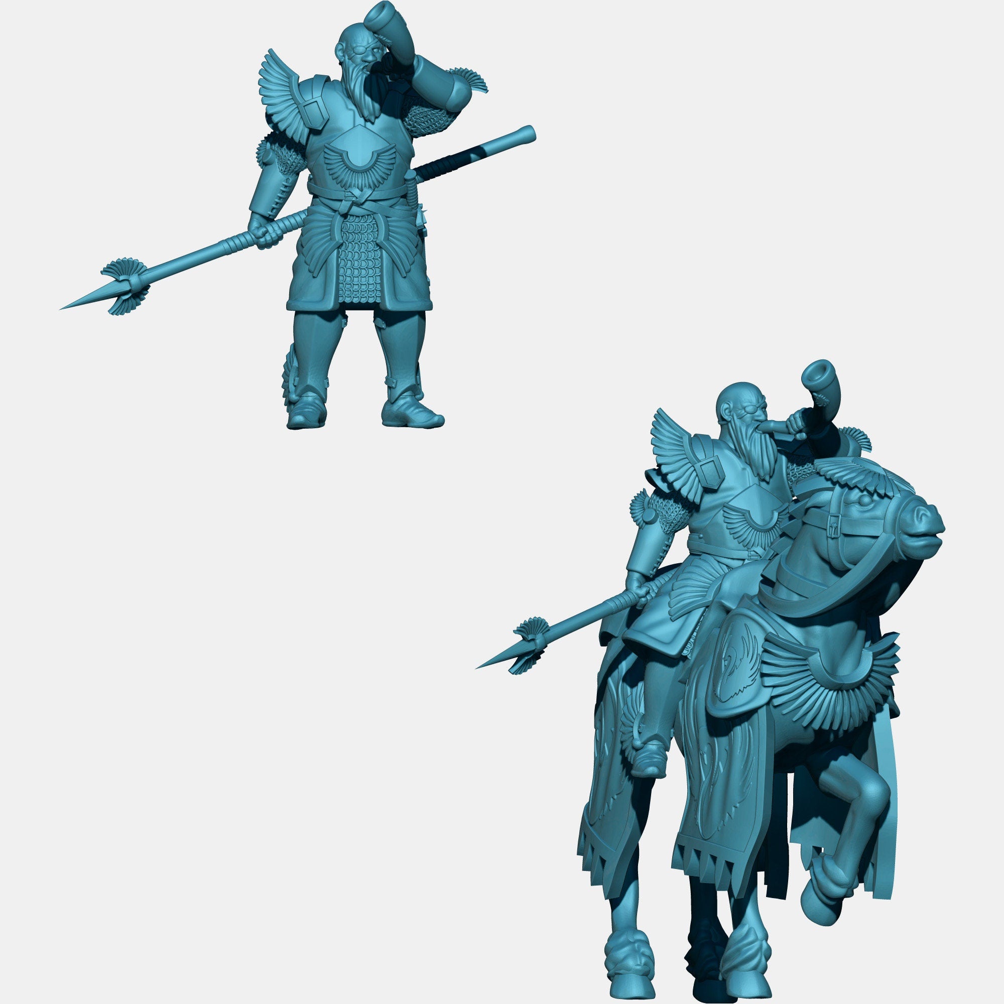 swan knight fat knight captain 28mm dnd miniature dungeon and dragons fantasy wargaming miniature tabletop wargame fantasy miniature