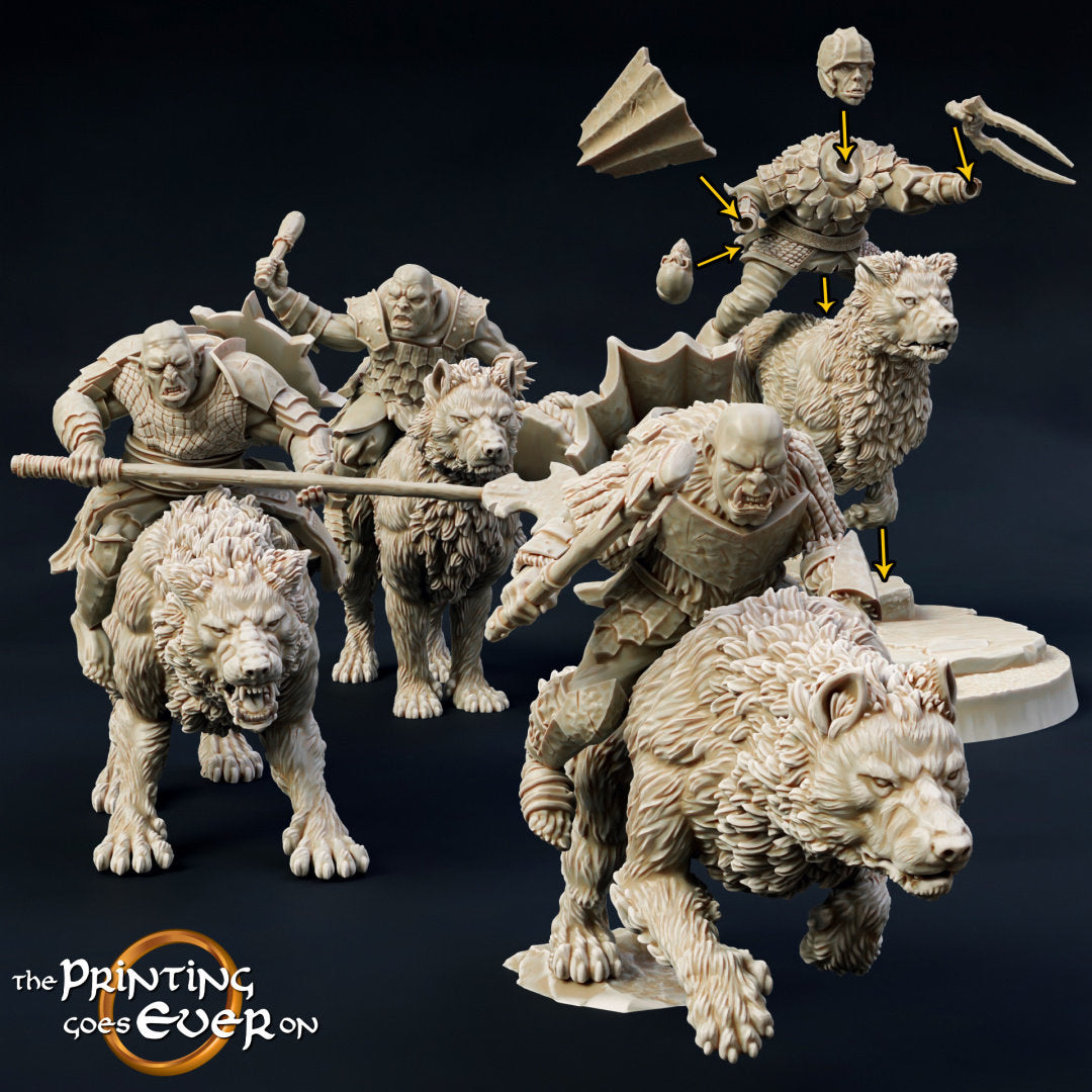 Orcs Warband 28mm miniatures dnd gift fantasy miniatures dungeons and dragons minis wargaming miniatures tabletop wargames miniature