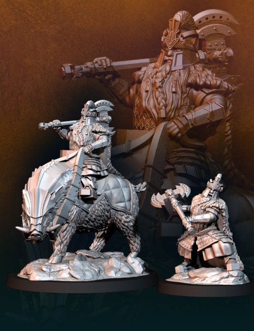 Silver Goat Dwarf box set bundle 28mm dnd miniature dungeon and dragons fantasy wargaming miniature tabletop wargame fantasy miniature