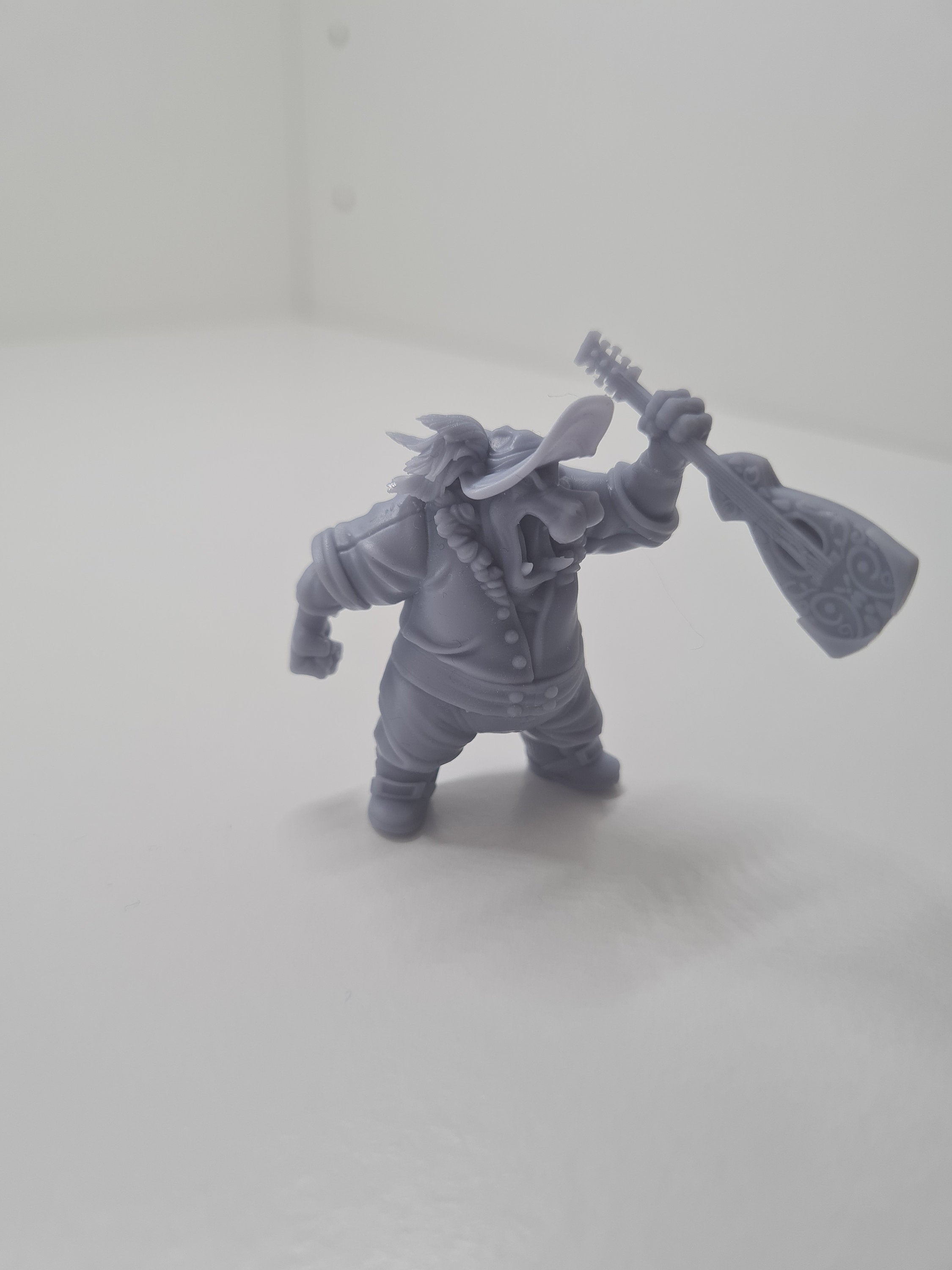 Hippo Sonneteer Bards Tabletop RPG Wargames Fantasy D&D AOS 32mm scale Miniature