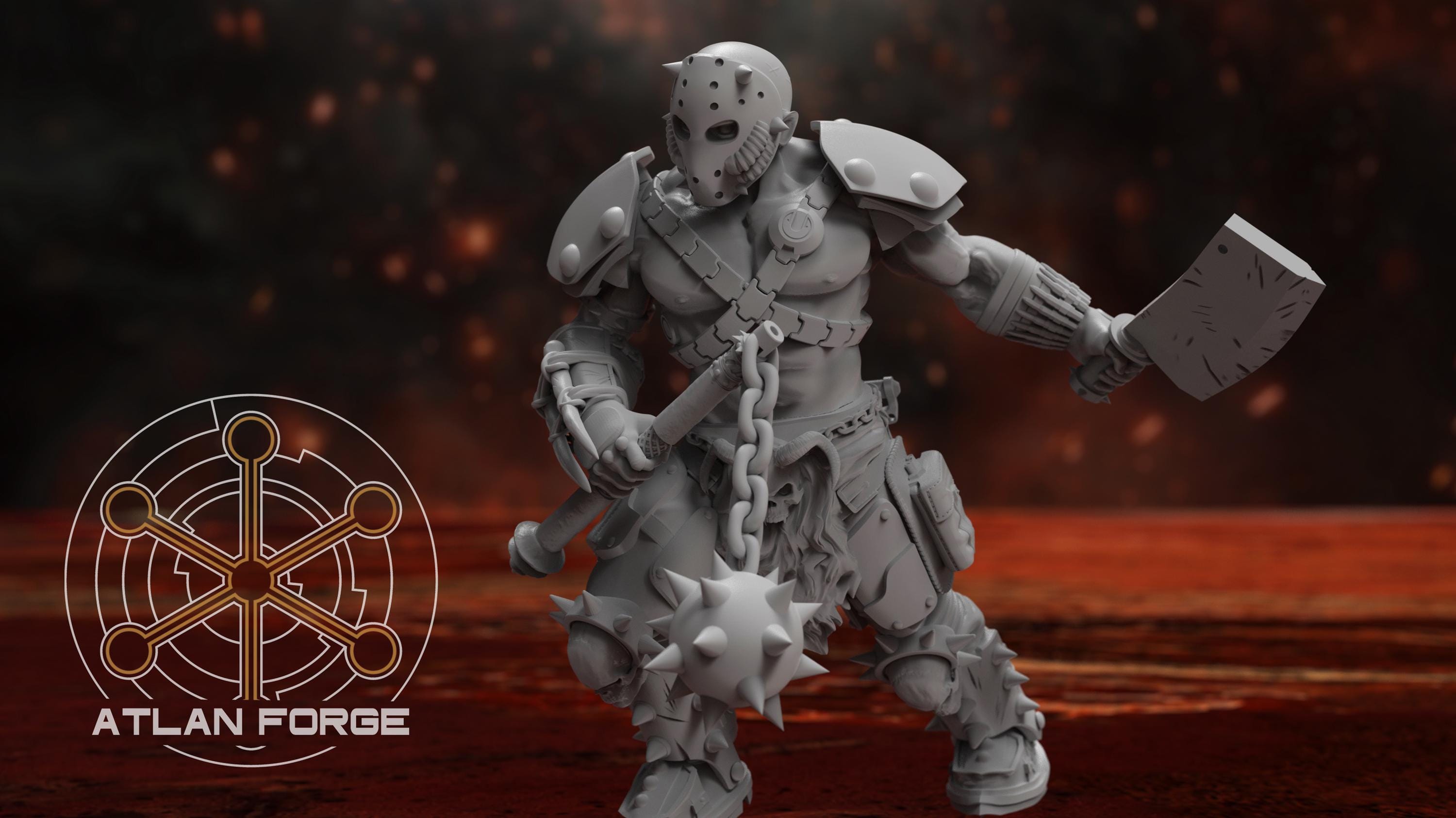 Hades Cultists 32mm wargame fantasy miniature dnd wargaming miniature dungeons and dragons painting gift RPG tabletop minis