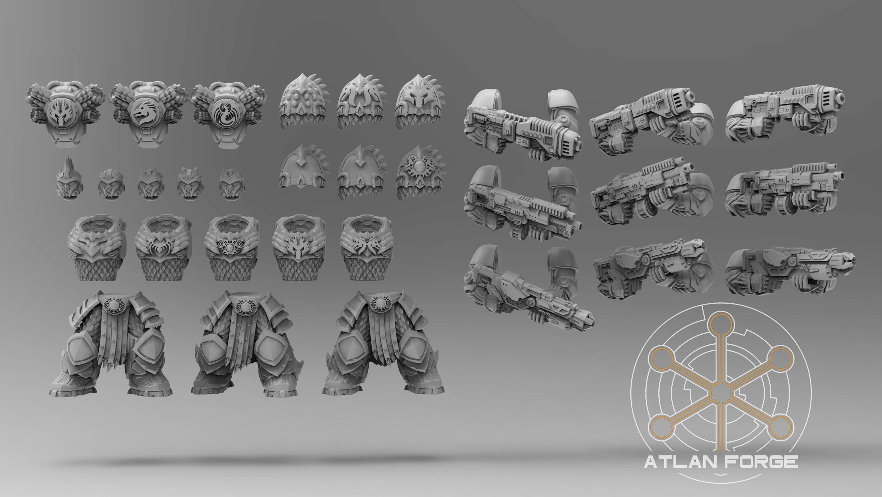 Dragon Aegis Rangers 32mm sci-fi fantasy miniature tabletop games grimdark RPGs dnd wargaming miniature dungeons and dragons painting