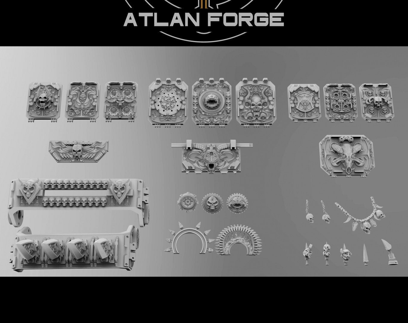 Hades vehicle conversions kits Accessories fantasy miniature kit bashing set for wargaming miniature painting gift RPG tabletop minis