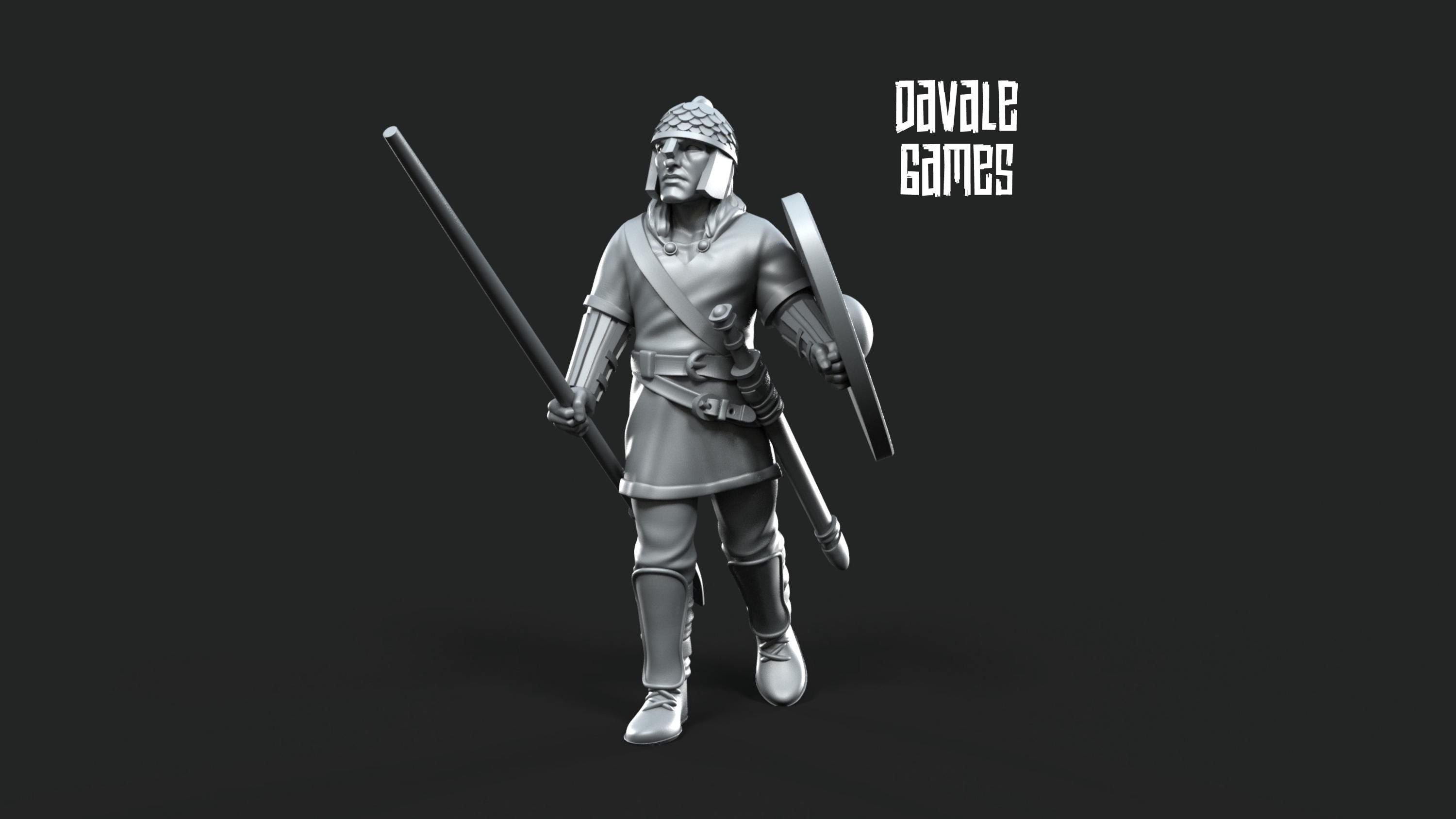 Gepids spear warriors