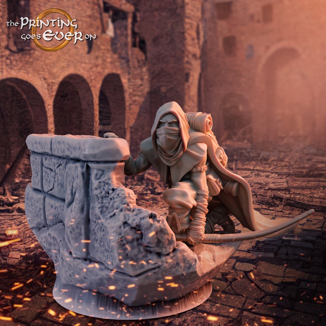 Osthold Rangers 28mm dnd miniature dungeon and dragons fantasy wargaming miniature  tabletop wargaming  fantasy miniature for painting
