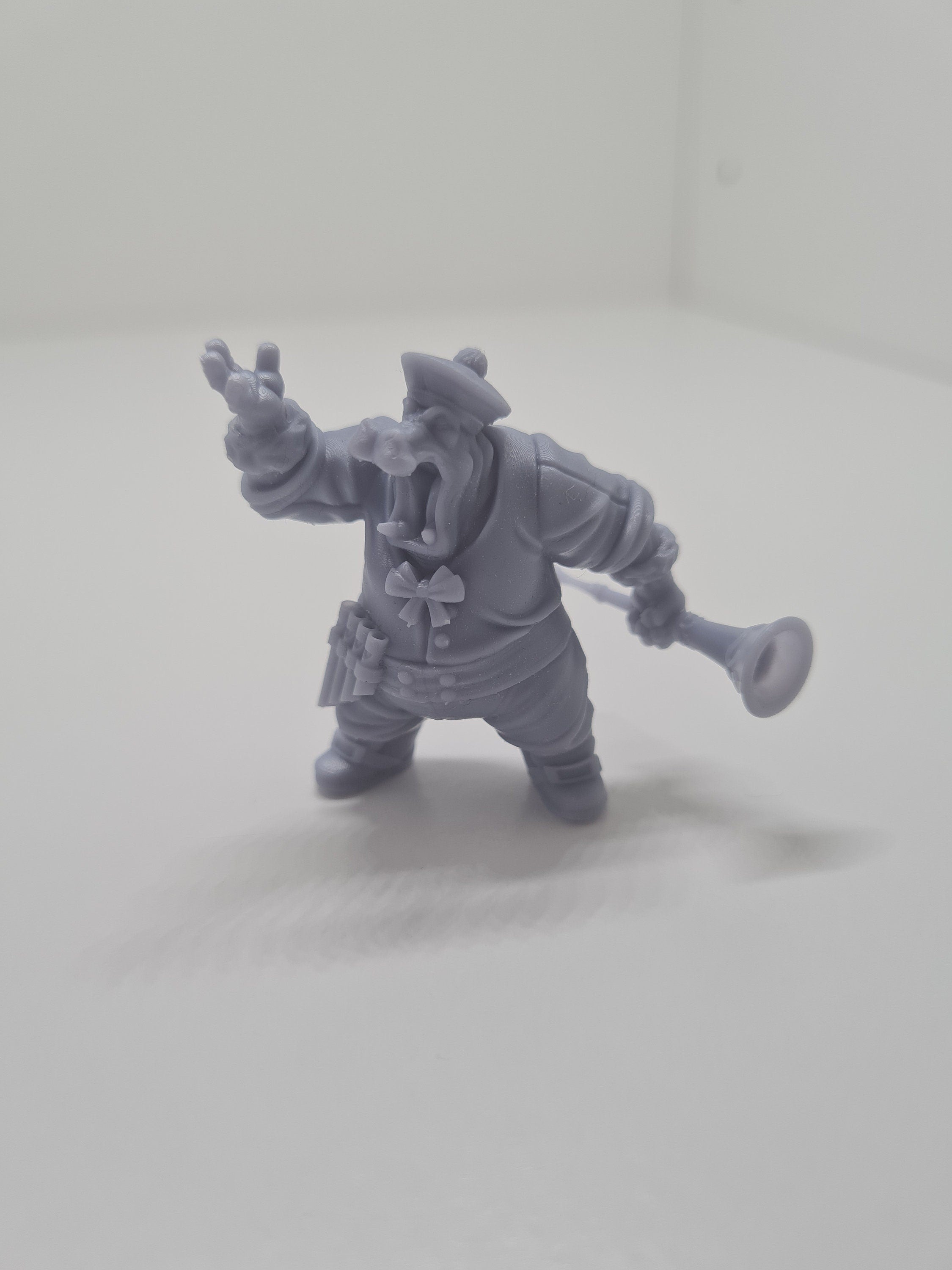 Hippo Sonneteer Bards Tabletop RPG Wargames Fantasy D&D AOS 32mm scale Miniature