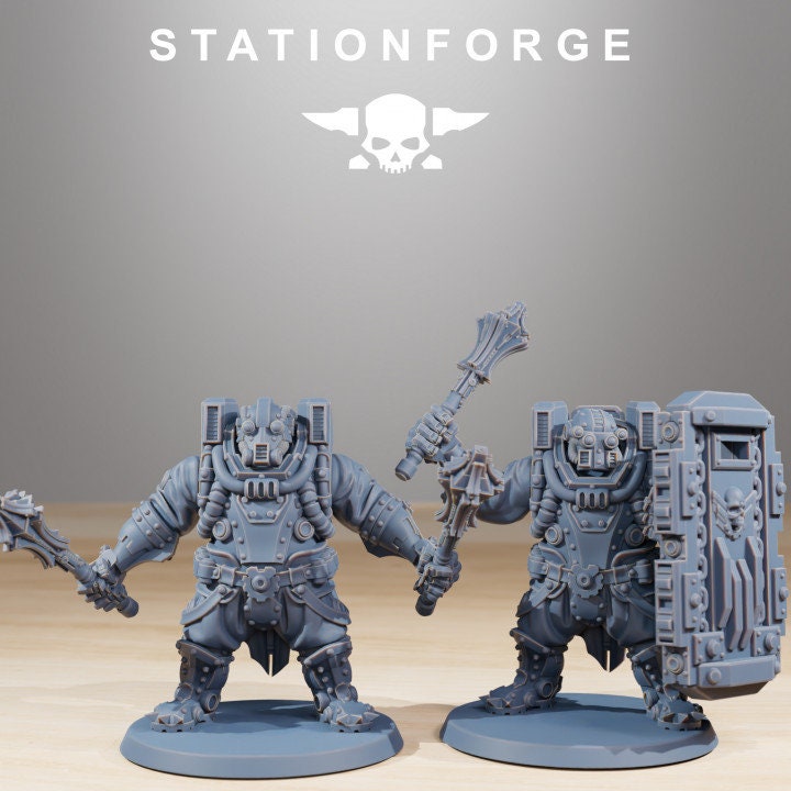 Frontliners Heavy Support 32mm sci-fi fantasy miniature for tabletop games grimdark RPGs dnd wargaming miniature dungeons and dragons
