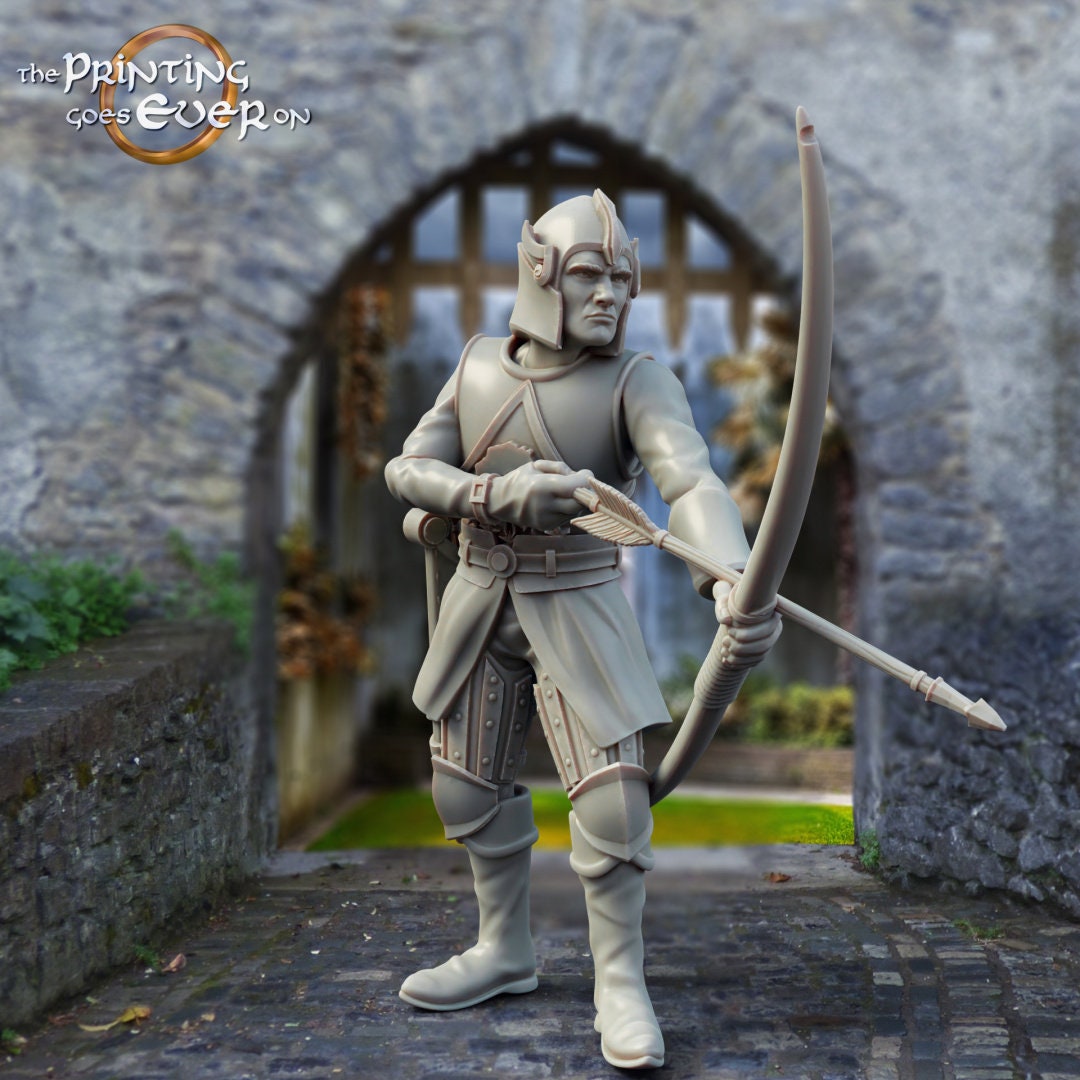 Gonthan Archers 28mm dnd miniature dungeon and dragons fantasy wargaming miniature  tabletop wargame  fantasy miniature for painting