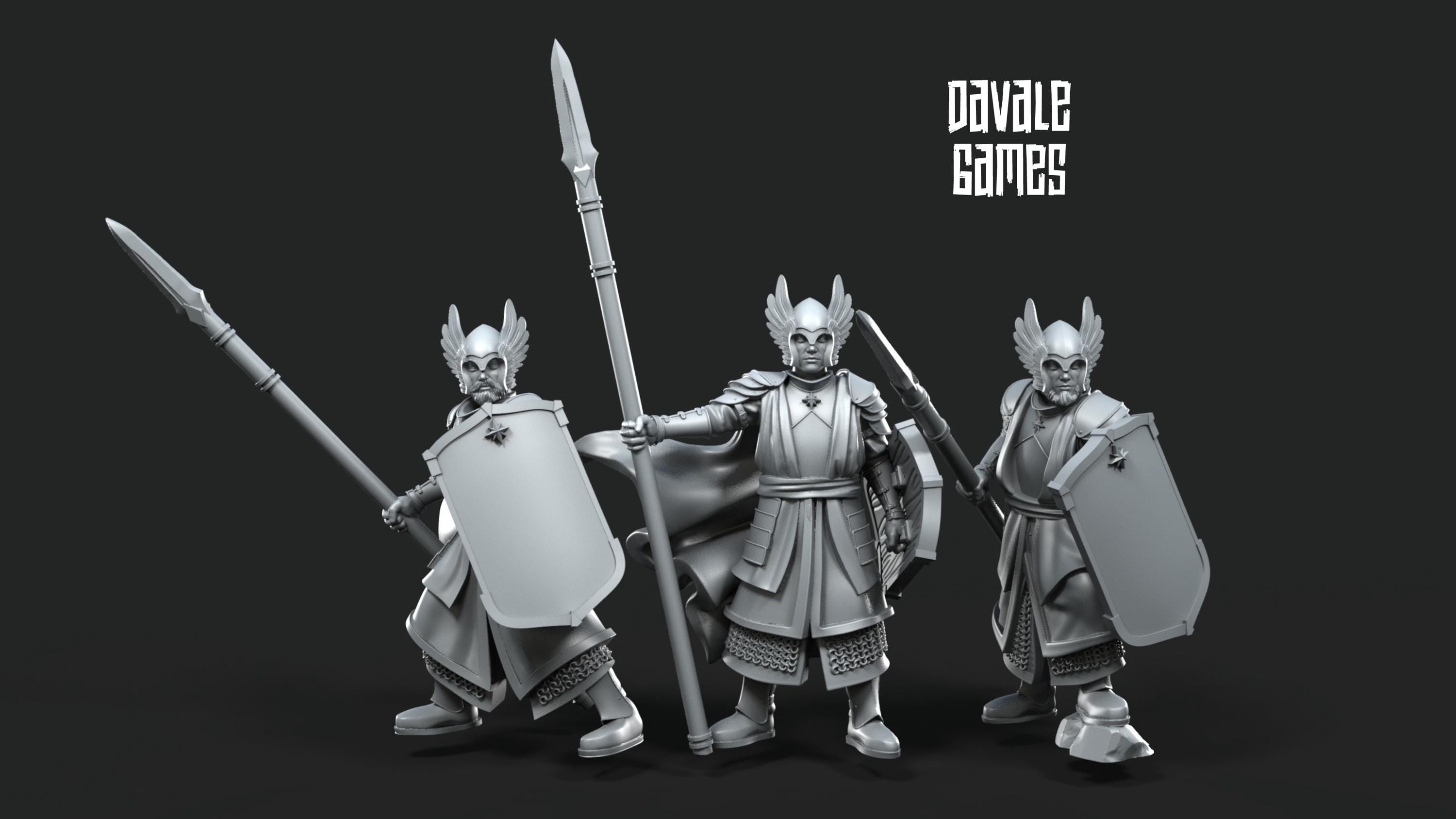 Guards of the Grey Tree 28mm miniatures dnd minis fantasy miniatures dungeons and dragons miniatures painting wargaming miniatures tabletop