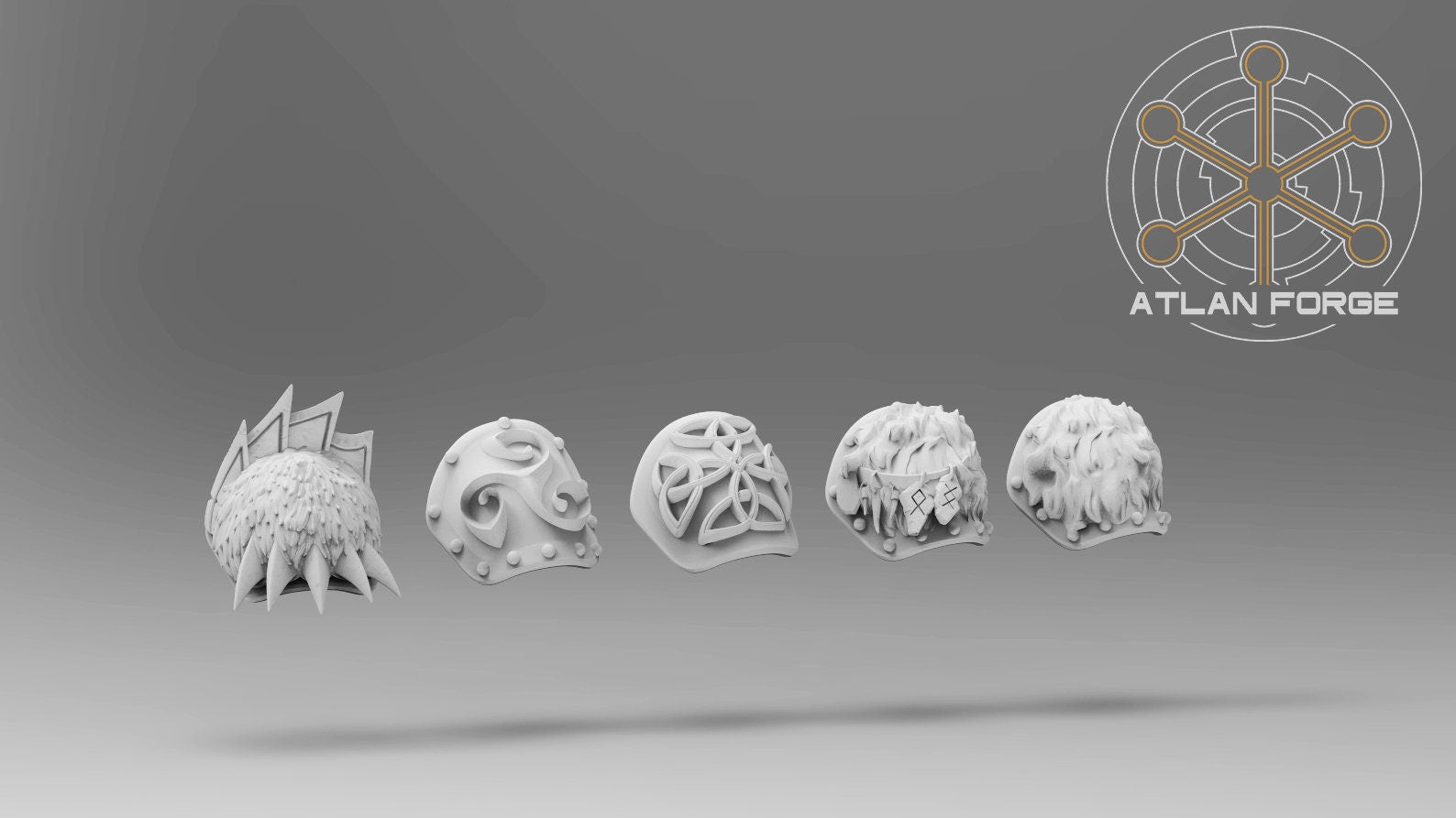 Asgardian Valkyries 32mm sci-fi fantasy miniature for tabletop games grimdark RPGs dnd wargaming miniature dungeons and dragons