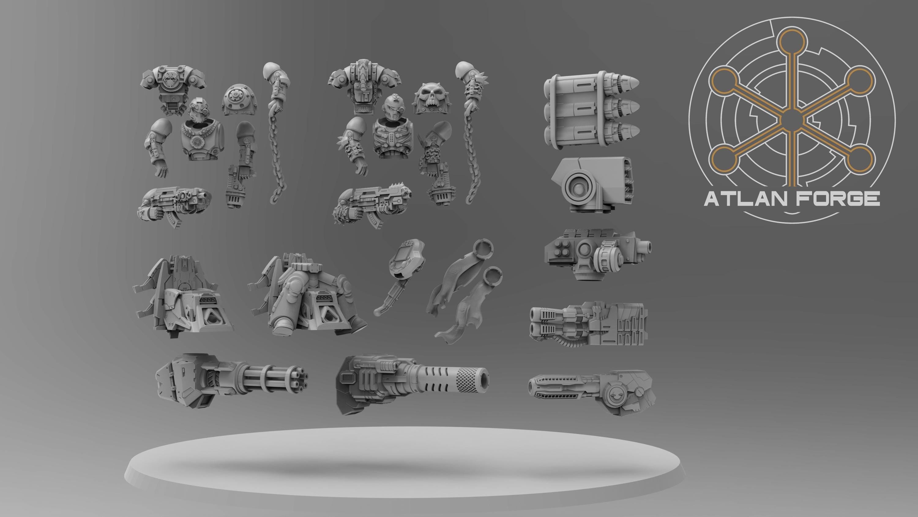 Cybernetic Parasaurolophus 32mm sci-fi fantasy miniature for tabletop games grimdark RPGs dnd wargaming miniature dungeons and dragons