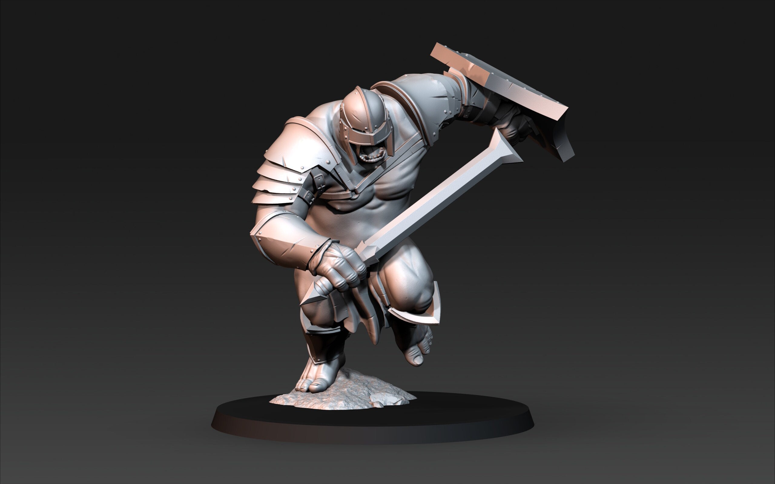 Blood handed troll 28mm miniatures dnd gift fantasy miniatures dungeons and dragons minis wargaming miniatures tabletop wargames miniature