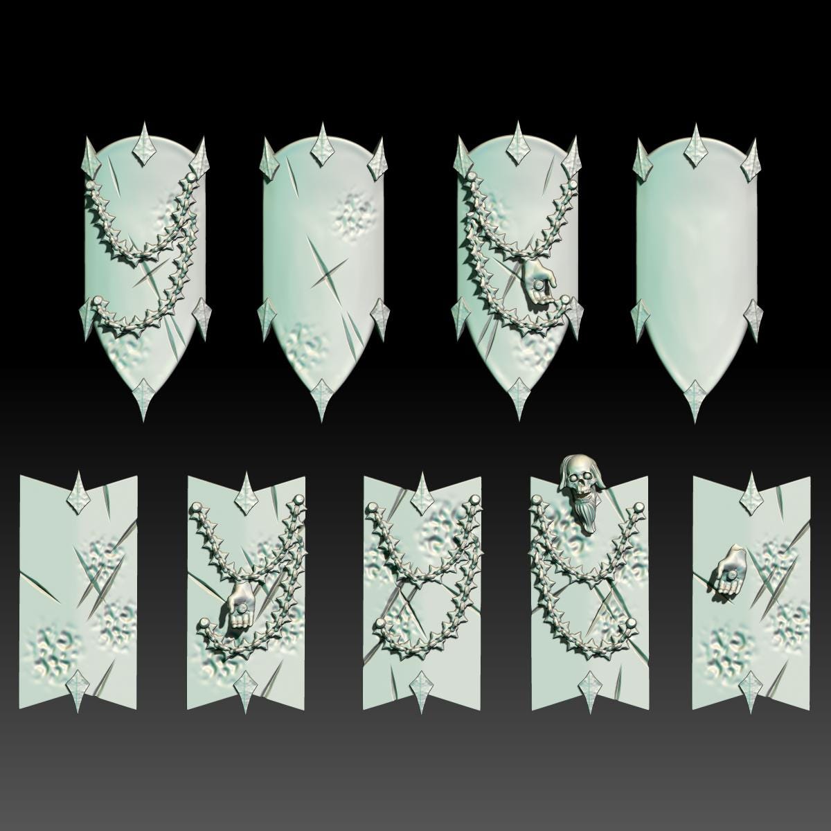 Dark Soul Warriors 28mm miniatures dnd gift fantasy miniatures dungeons and dragons minis wargaming miniatures tabletop wargames miniature