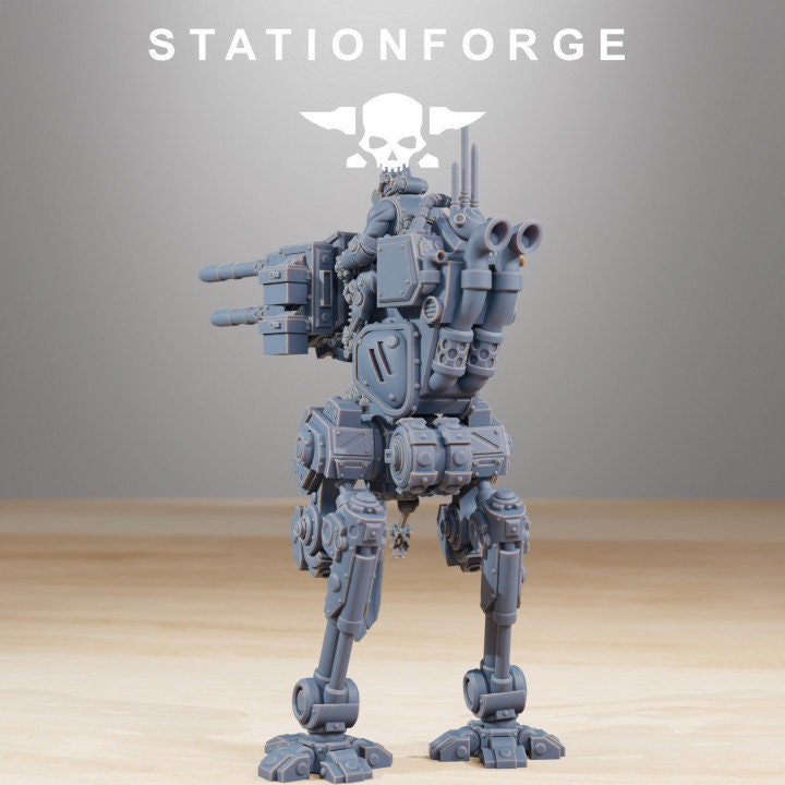 Scavenger Walker 32mm sci-fi fantasy miniature for table top games RPGs dnd wargaming miniature dungeons and dragons grimdark