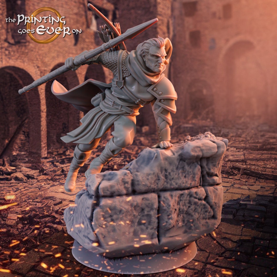 Osthold Rangers 28mm dnd miniature dungeon and dragons fantasy wargaming miniature  tabletop wargaming  fantasy miniature for painting
