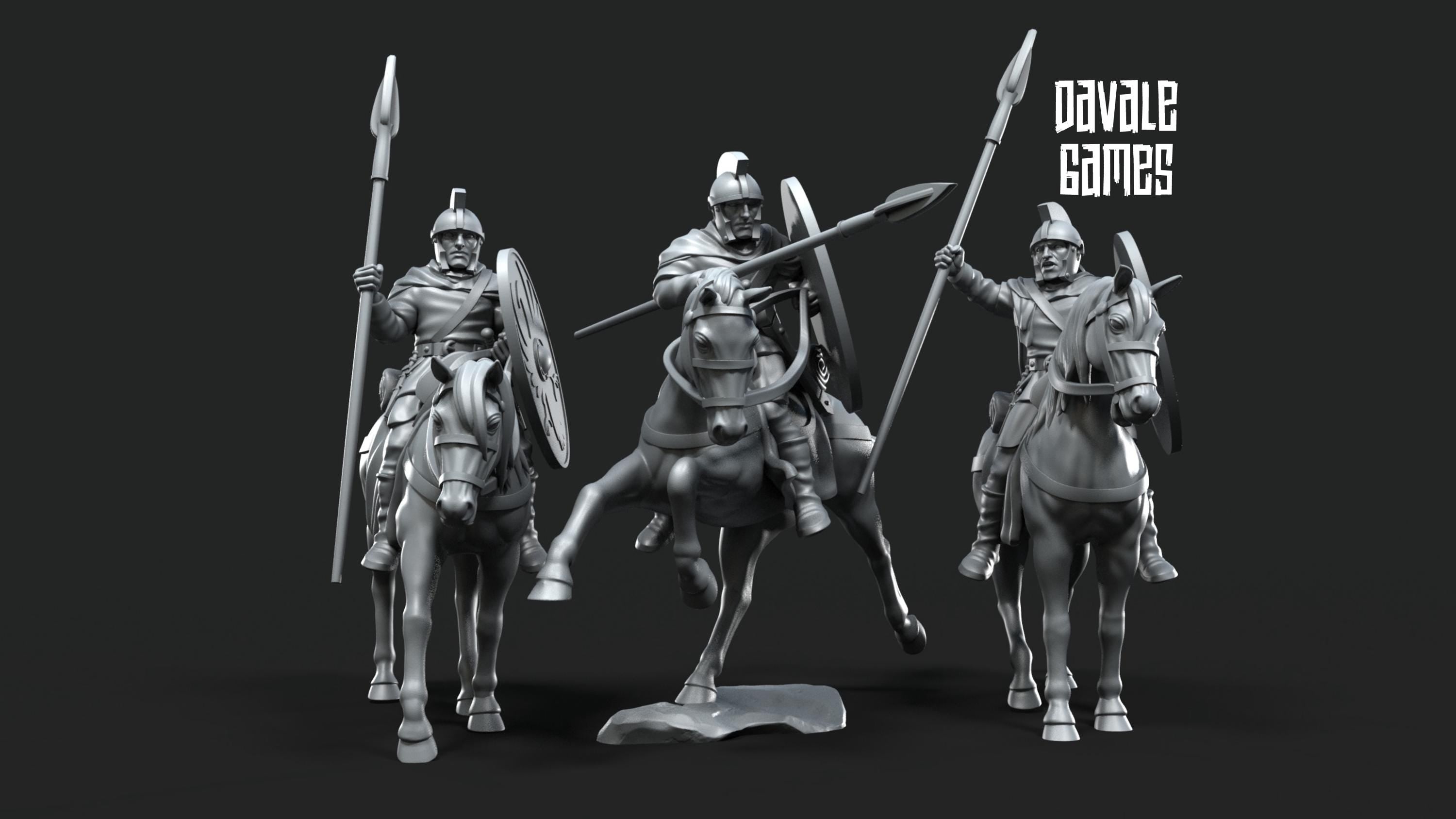 Roman Knights 28mm miniatures dnd minis fantasy miniatures dungeons and dragons miniatures painting wargaming miniatures tabletop wargames