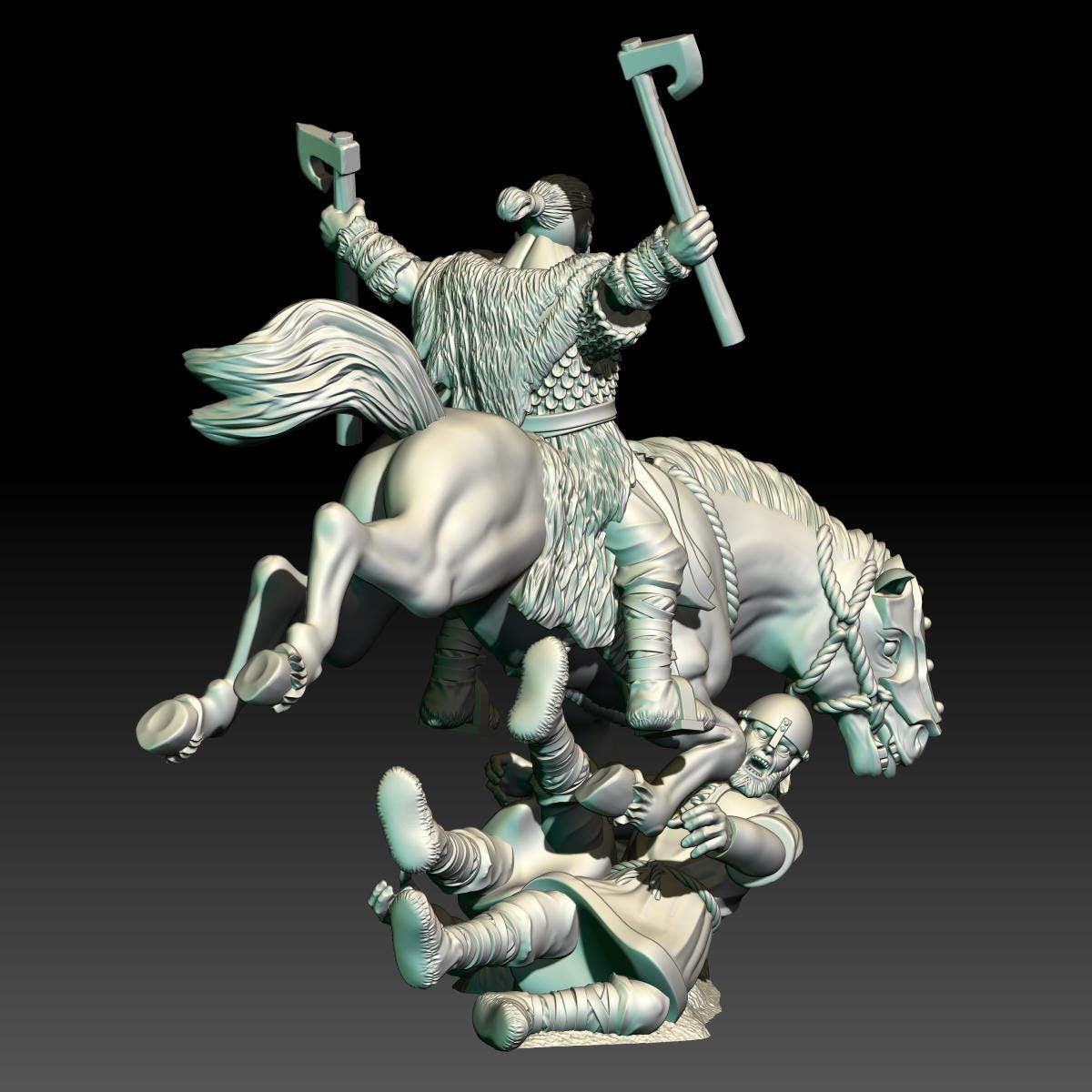 Wulf the bearman 28mm miniatures dnd mini wargaming miniatures dungeon and dragons miniatures for painting fantasy miniatures gift
