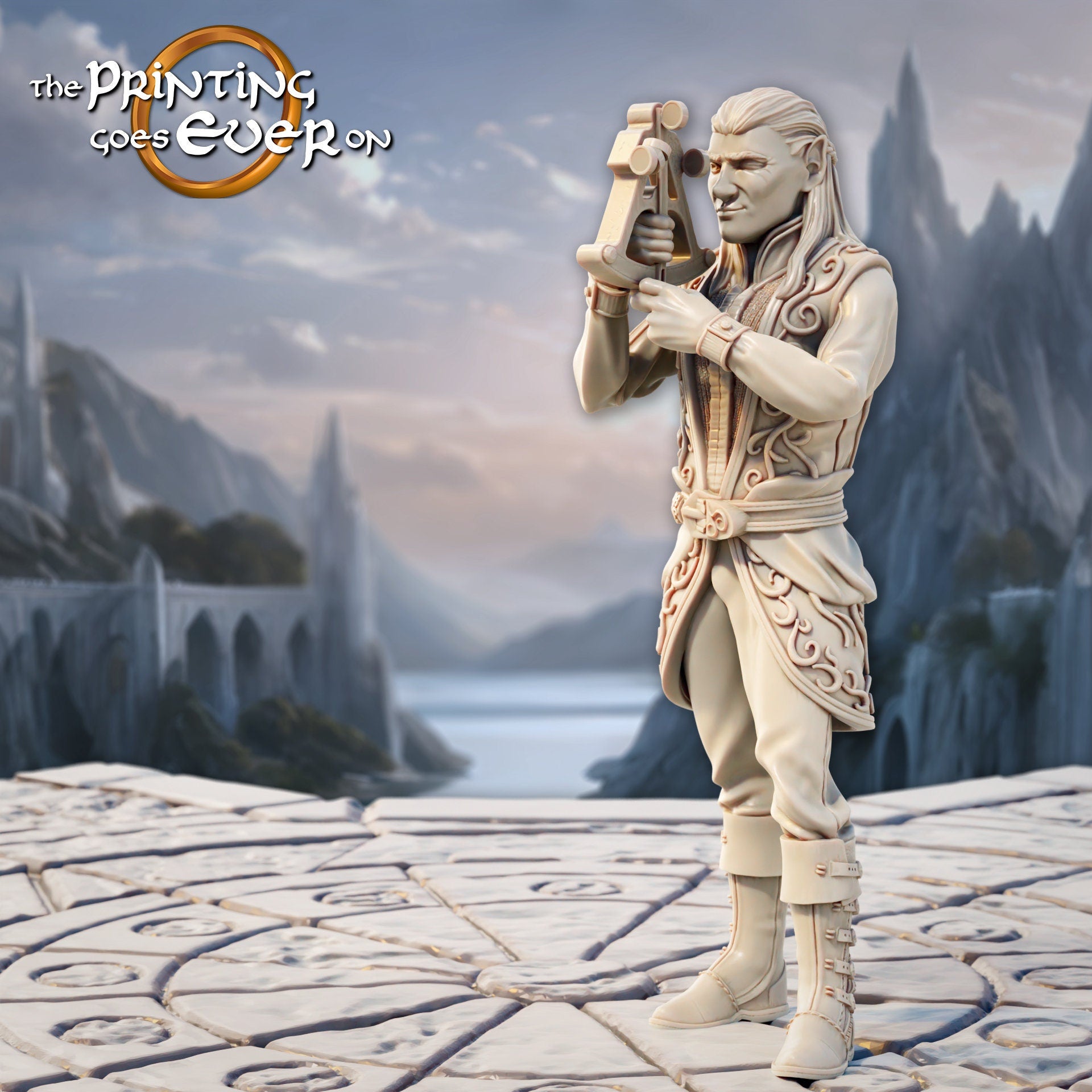 Silver Shore elven navigators 28mm miniatures dnd fantasy miniatures dungeons and dragons miniatures painting wargaming miniatures tabletop