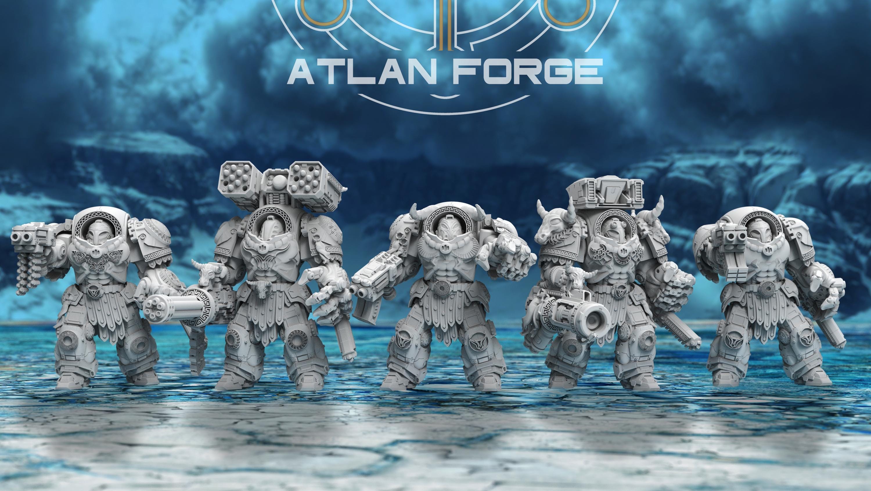 Minoan Myrmidons 32mm sci-fi fantasy for tabletop games grimdark RPGs dnd wargaming miniature dungeons and dragons