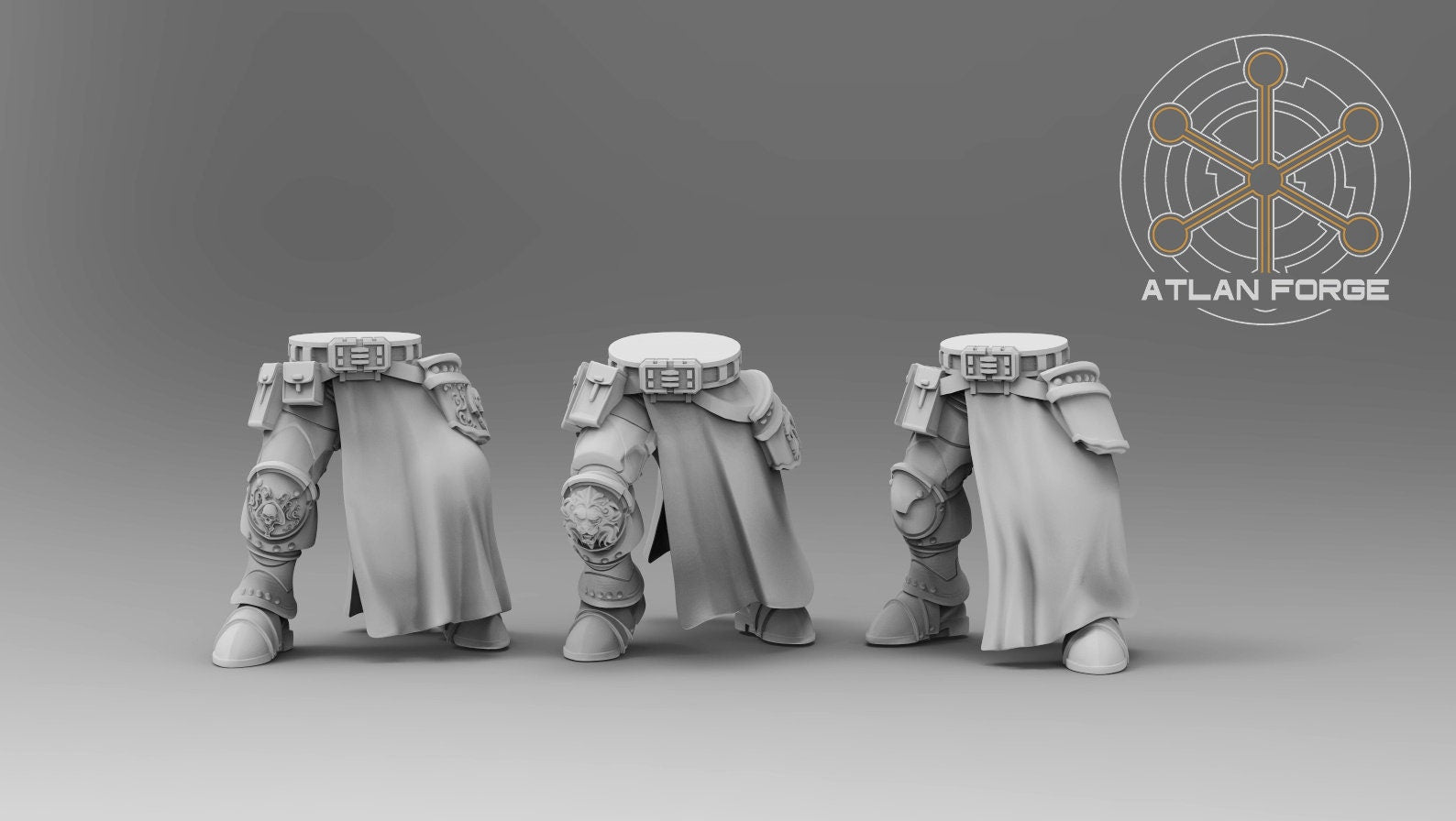 Angelic Ravagers 32mm sci-fi fantasy miniature for tabletop games grimdark RPGs dnd wargaming miniature dungeons and dragons painting gift