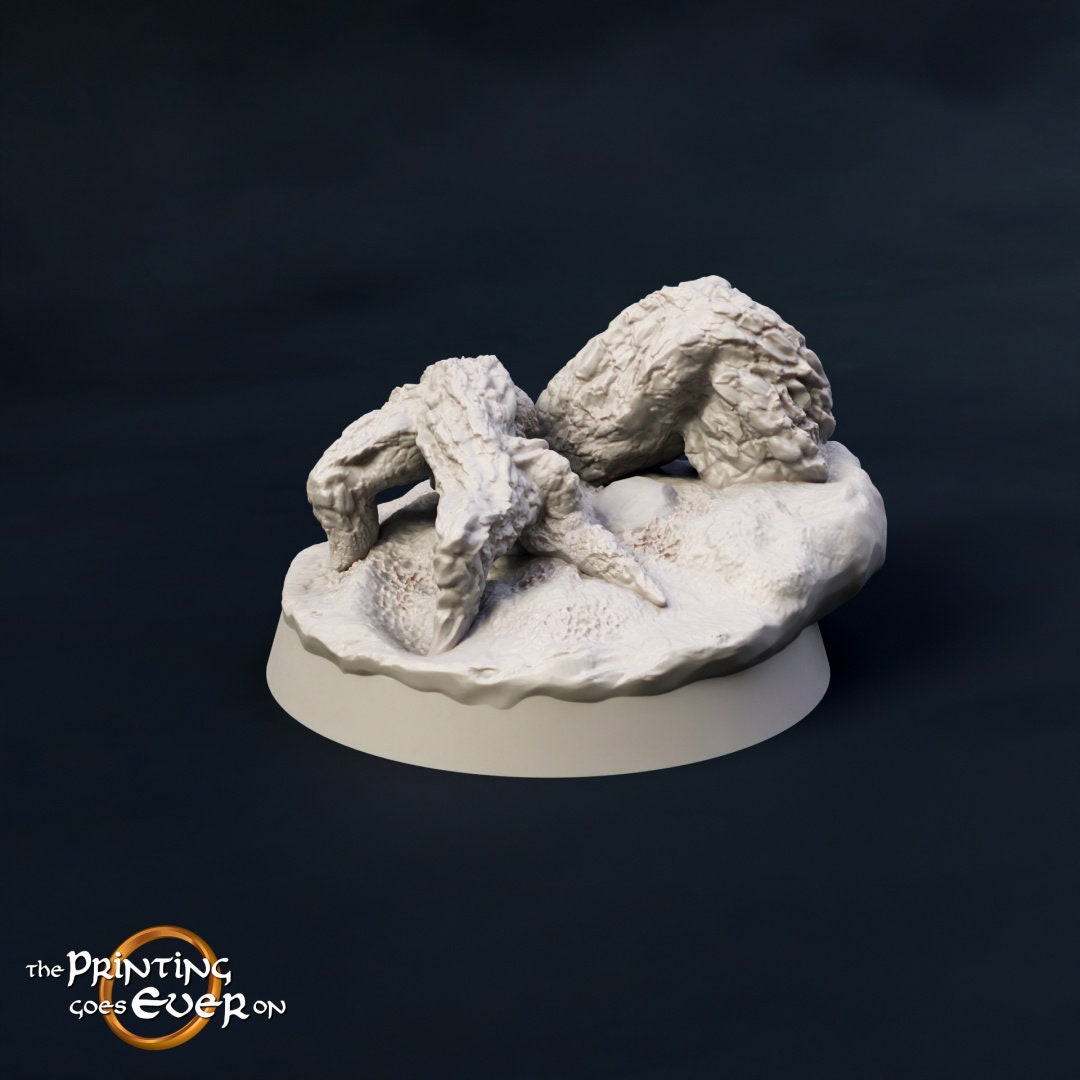 28mm Scatter Terrain tree tabletop fantasy wargaming miniature dnd dungeons and dragons pathfinder miniature for painting gift