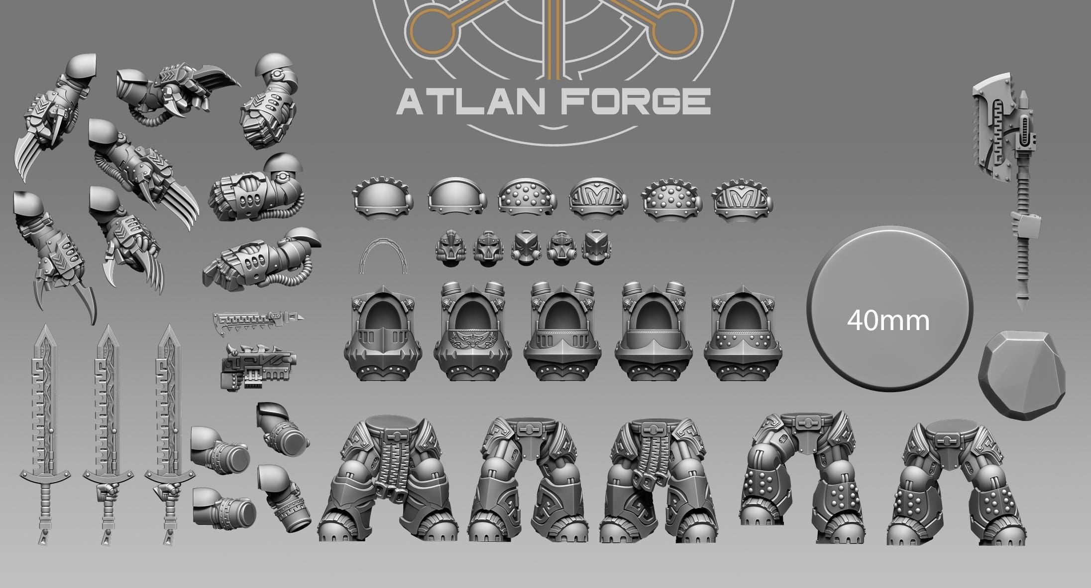Wai Toa Roroa Giants 32mm sci-fi fantasy for tabletop games grimdark RPGs dnd wargaming miniature dungeons and dragons