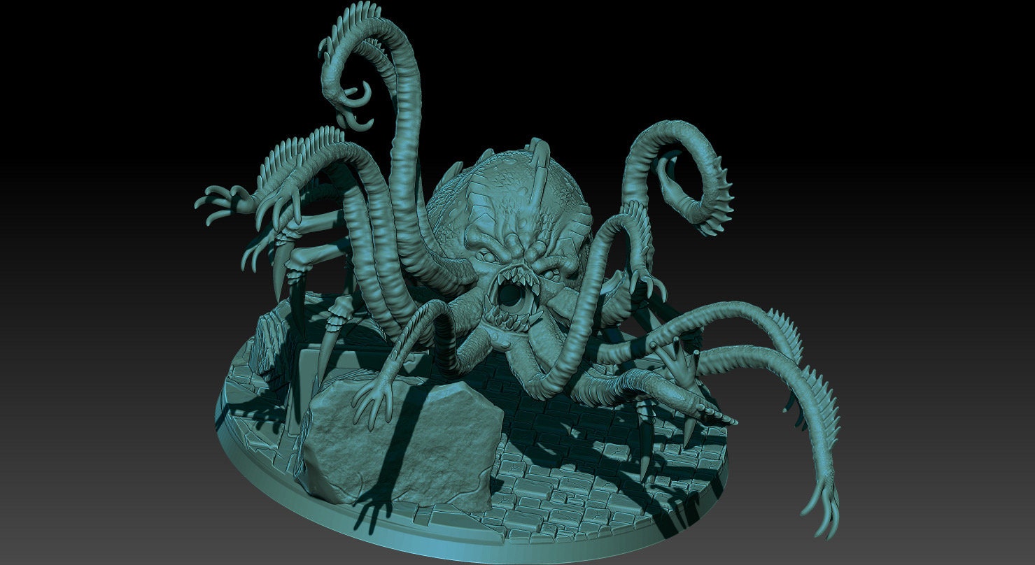 Ancient Guardian Of The Lake 28mm miniatures fantasy dungeons and dragons miniature wargaming miniatures tabletop dnd miniatures