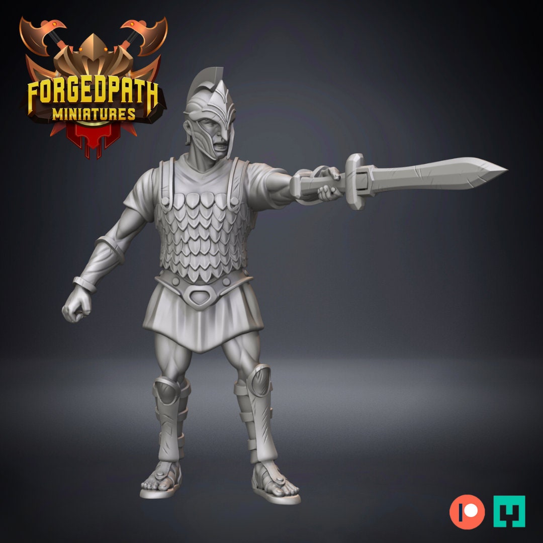 Greek Spartans - Greek Artillery and crew dnd fantasy tabletop wargames 32mm