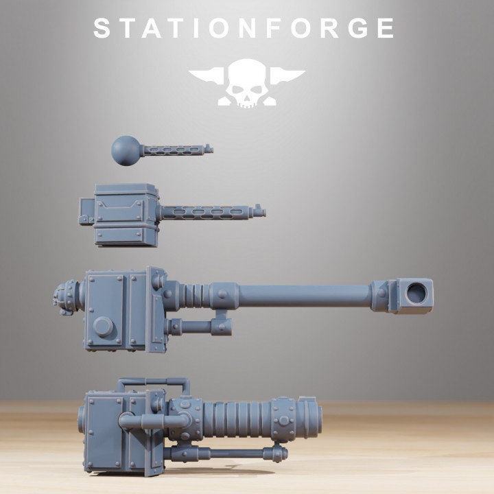 Scavenger Heavy Tank 32mm Resin Miniature – Grimdark Sci Fi War Machine for Wargaming