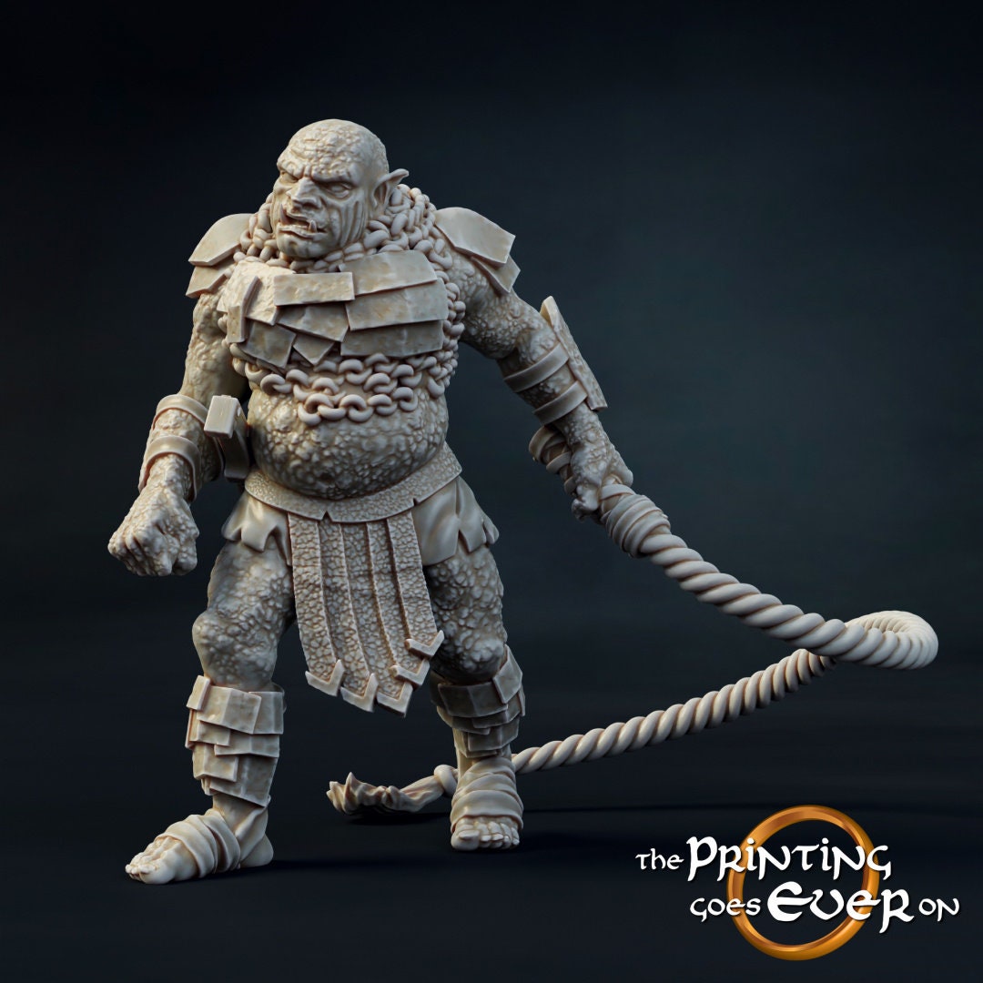 Ork Taskmaster Captain 28mm miniatures dnd fantasy miniatures dungeons and dragons minis wargaming miniatures tabletop wargames miniature