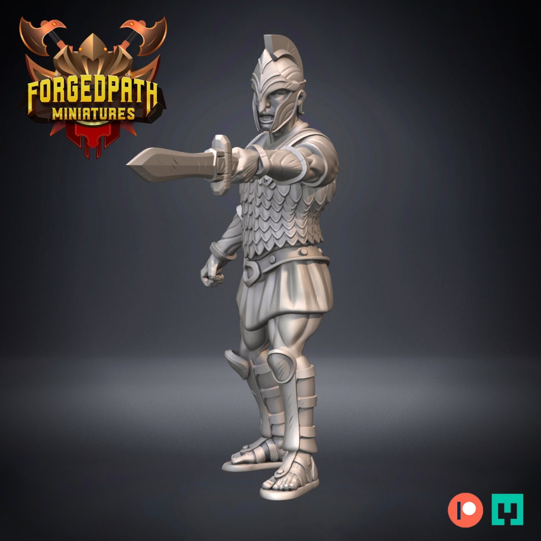 Greek Spartans - Greek Artillery and crew dnd fantasy tabletop wargames 32mm