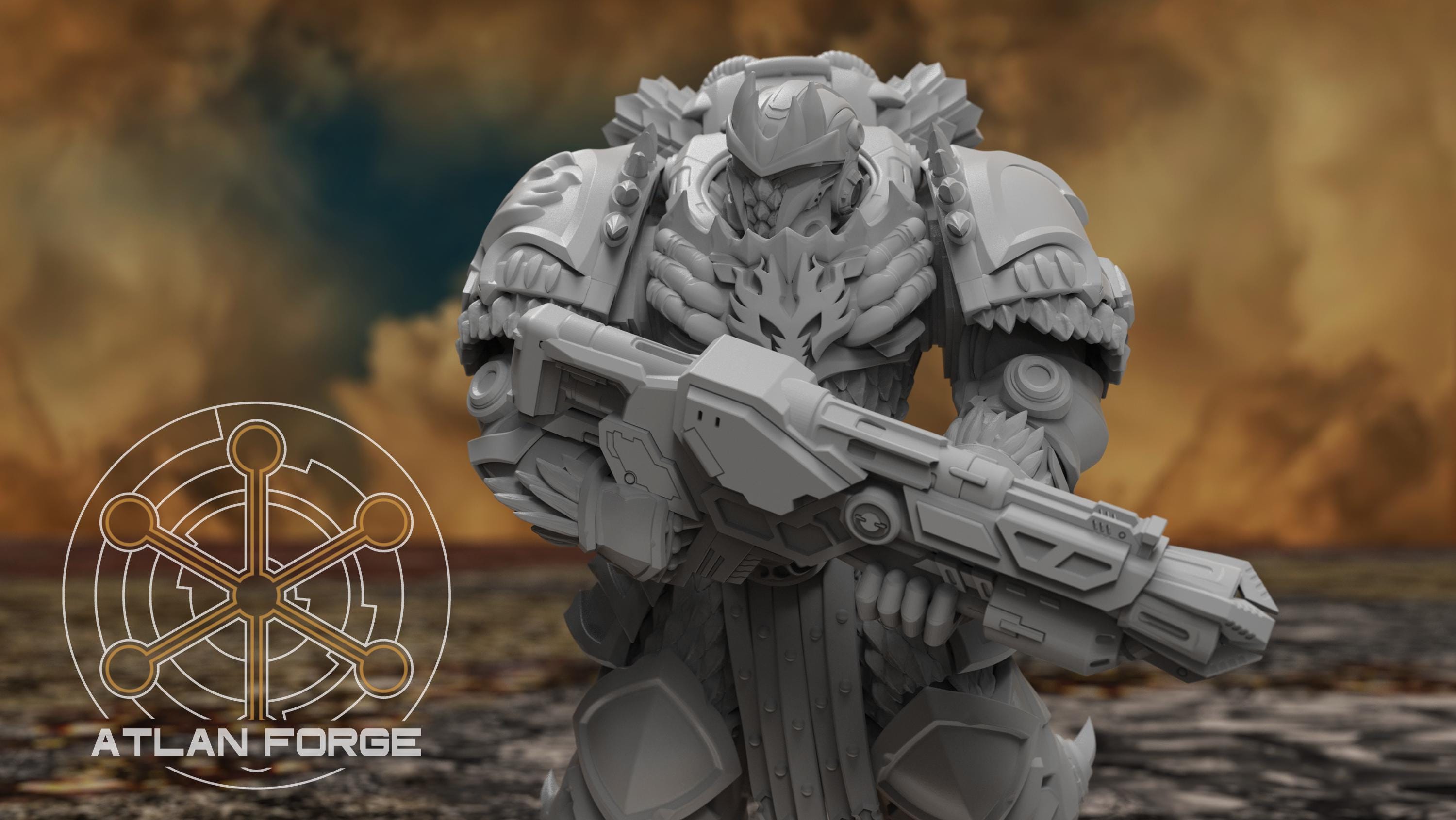 Dragon Aegis Rangers 32mm sci-fi fantasy miniature tabletop games grimdark RPGs dnd wargaming miniature dungeons and dragons painting