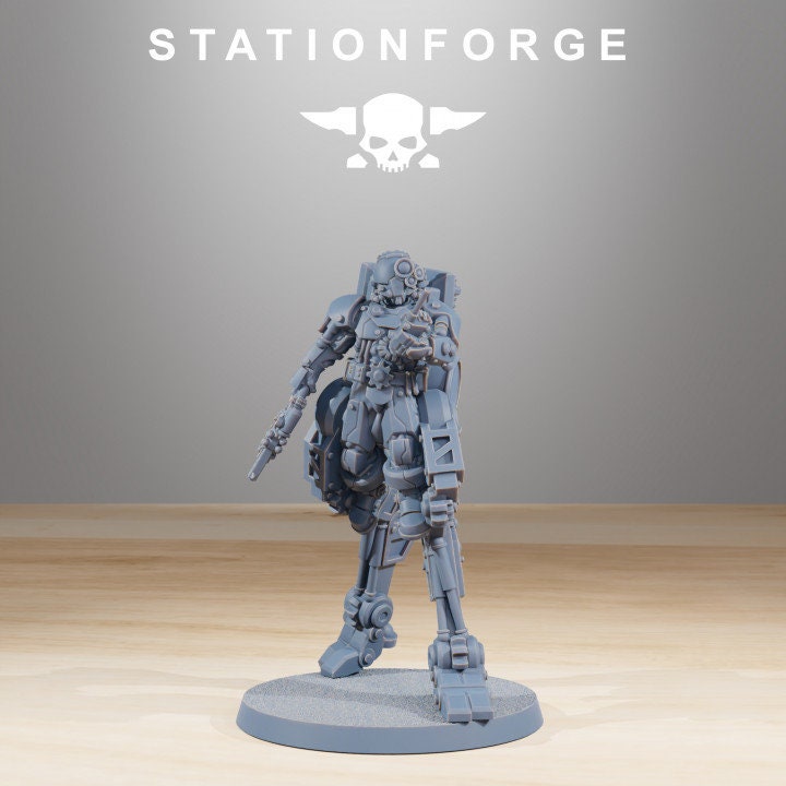Scavenger Wayfarer Part 1 28mm sci-fi fantasy miniature for tabletop games grimdark RPGs dnd wargaming miniature dungeons and dragons