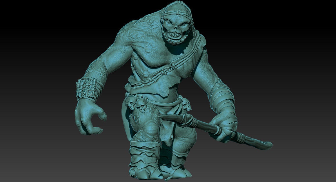 Terror Realm Hill Orge b 28mm miniatures dnd gift fantasy miniatures dungeons and dragons minis wargaming miniatures tabletop Gift