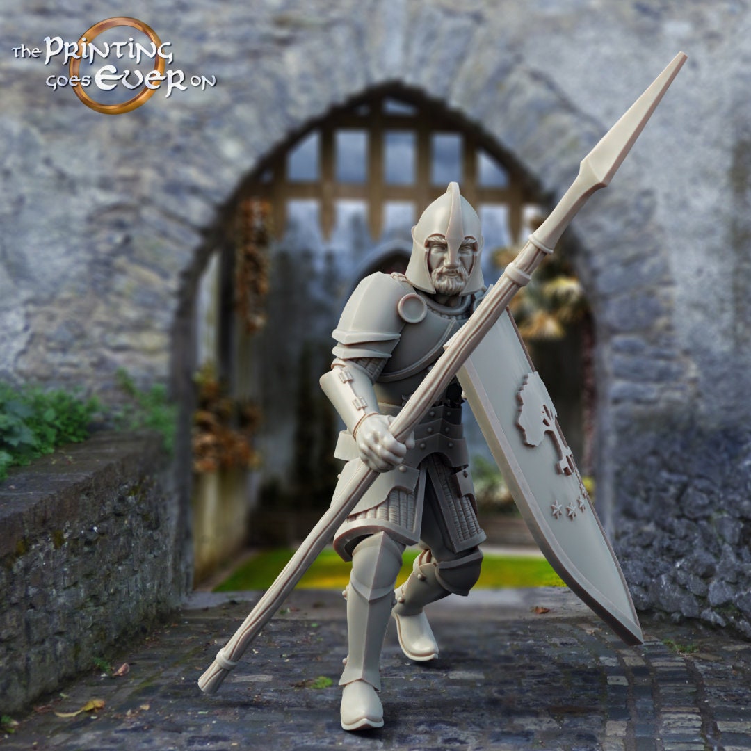 Gonthan Soldiers 28mm dnd miniature dungeon and dragons fantasy wargaming miniature  tabletop wargame  fantasy miniature for painting