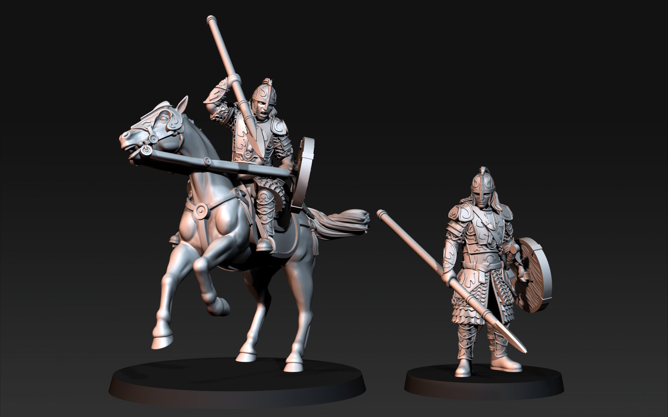 West Human Prince 28mm Resin Miniature – Fantasy Hero for DnD and Wargaming