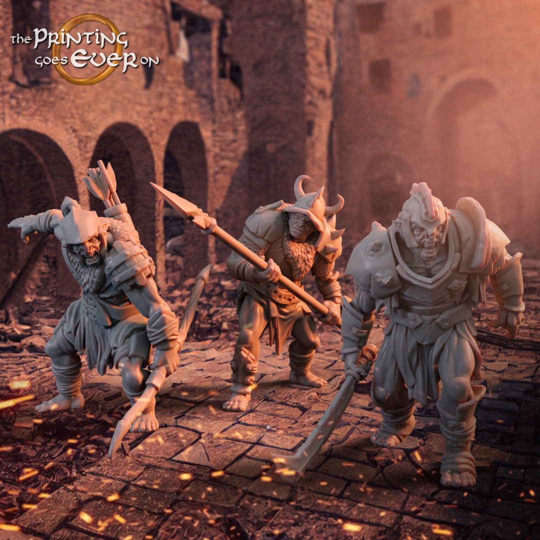 Osthold Assault Orcs 28mm miniatures dnd fantasy miniatures dungeons and dragons minis wargaming miniatures tabletop wargames miniature